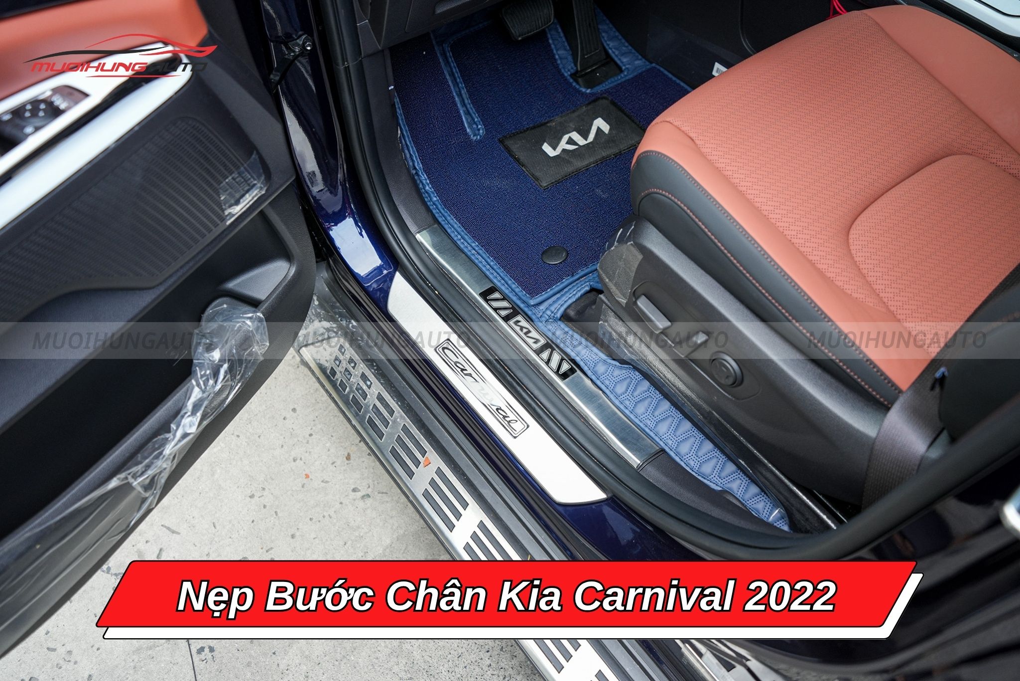 Nẹp bước chân Kia Carnival 2022