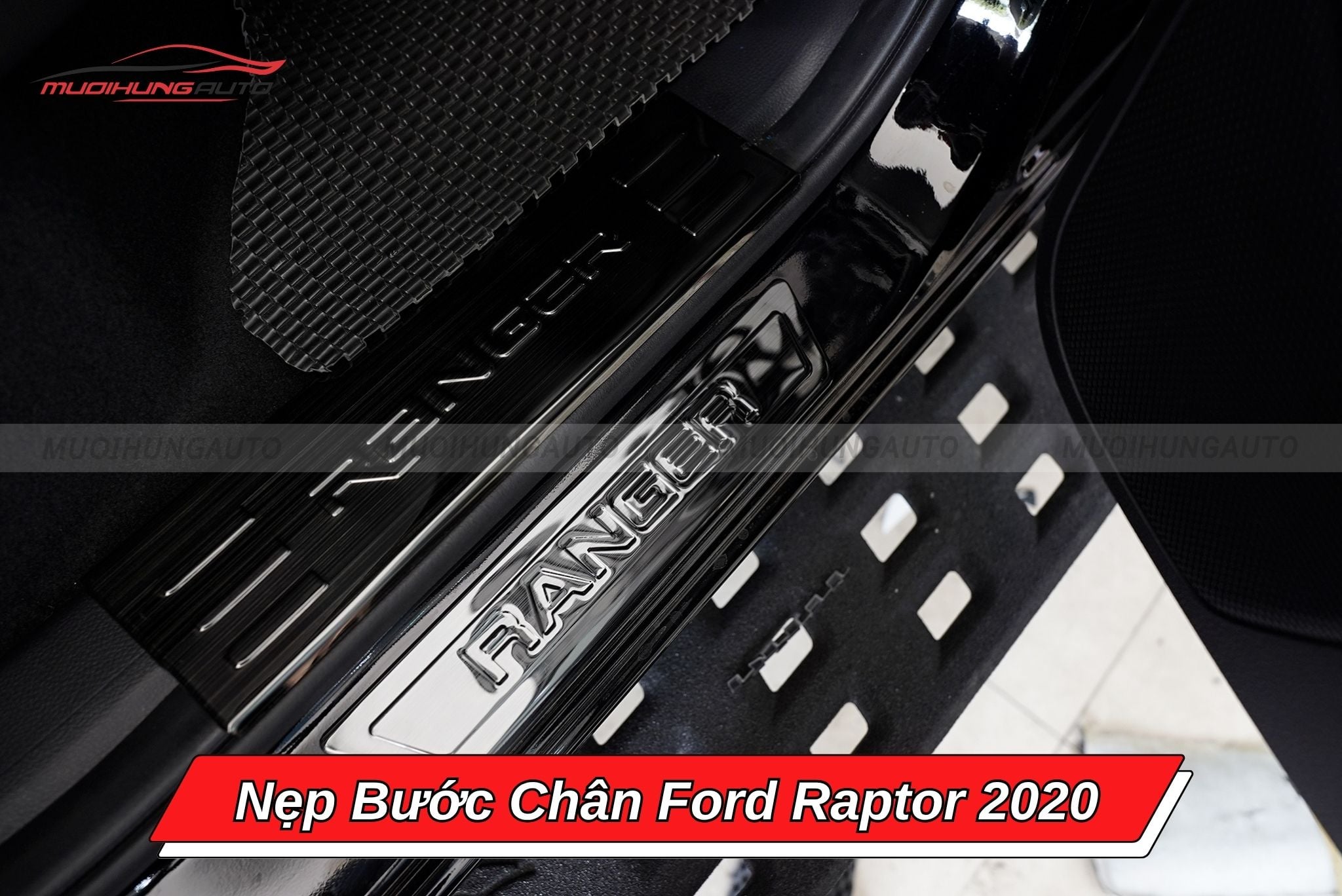 Nẹp bước chân ô tô Ford Raptor 2020