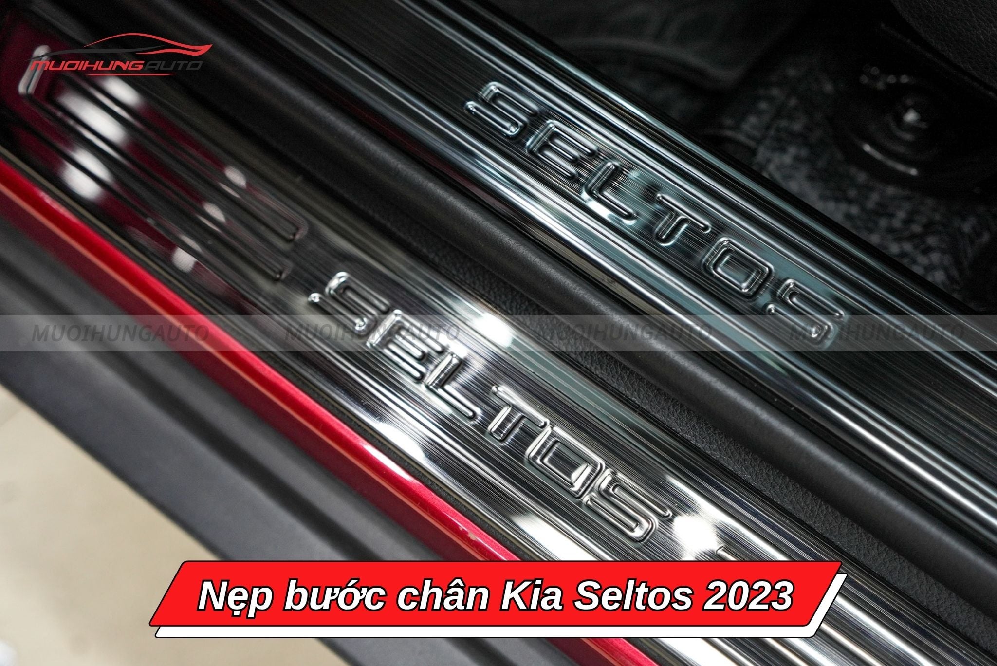 Nẹp bước chân ô tô Kia Seltos 2023