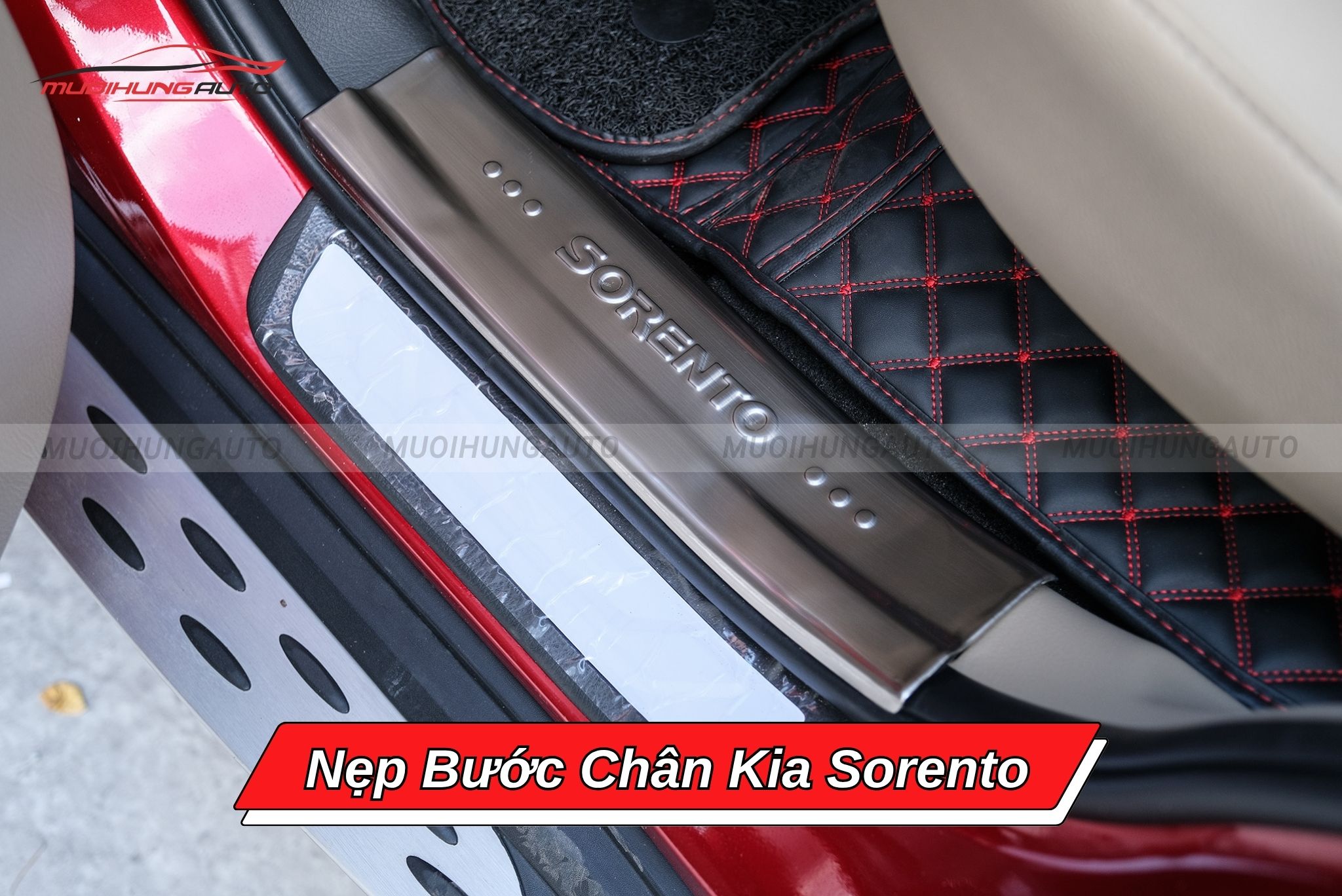 Nẹp bước chân ô tô Kia Sorento