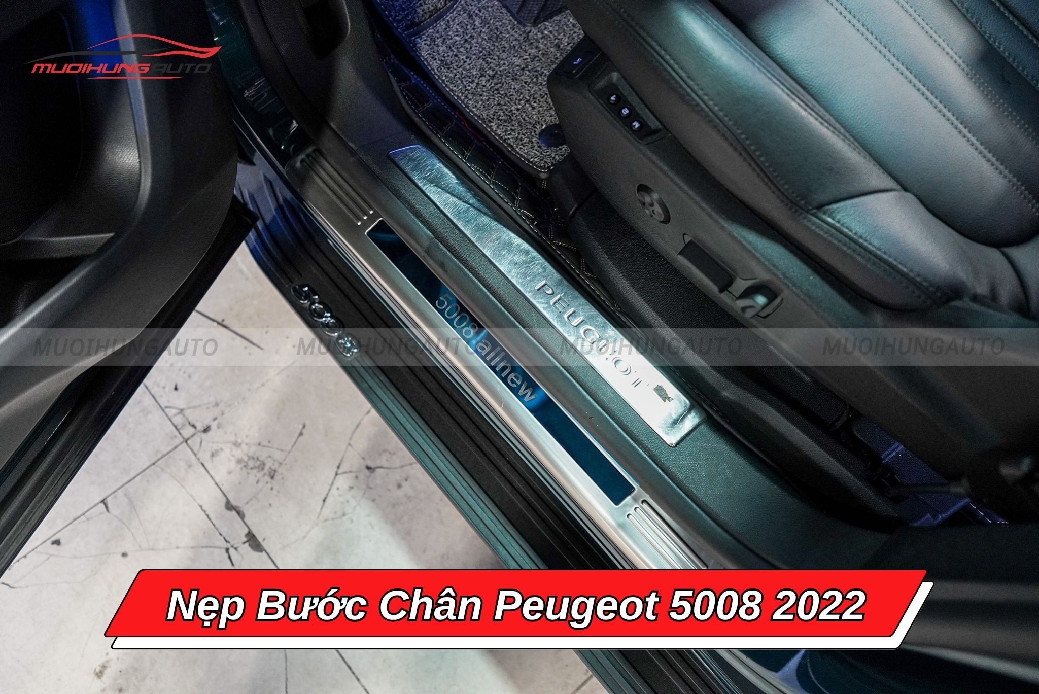 Nẹp bước chân ô tô Peugeot 5008 2022