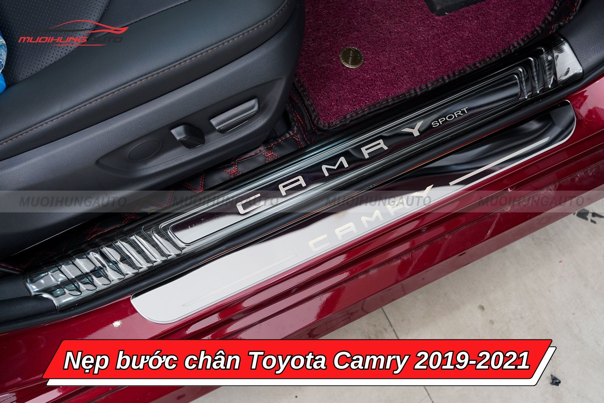 Nẹp bước chân ô tô Toyota Camry 2019-2021