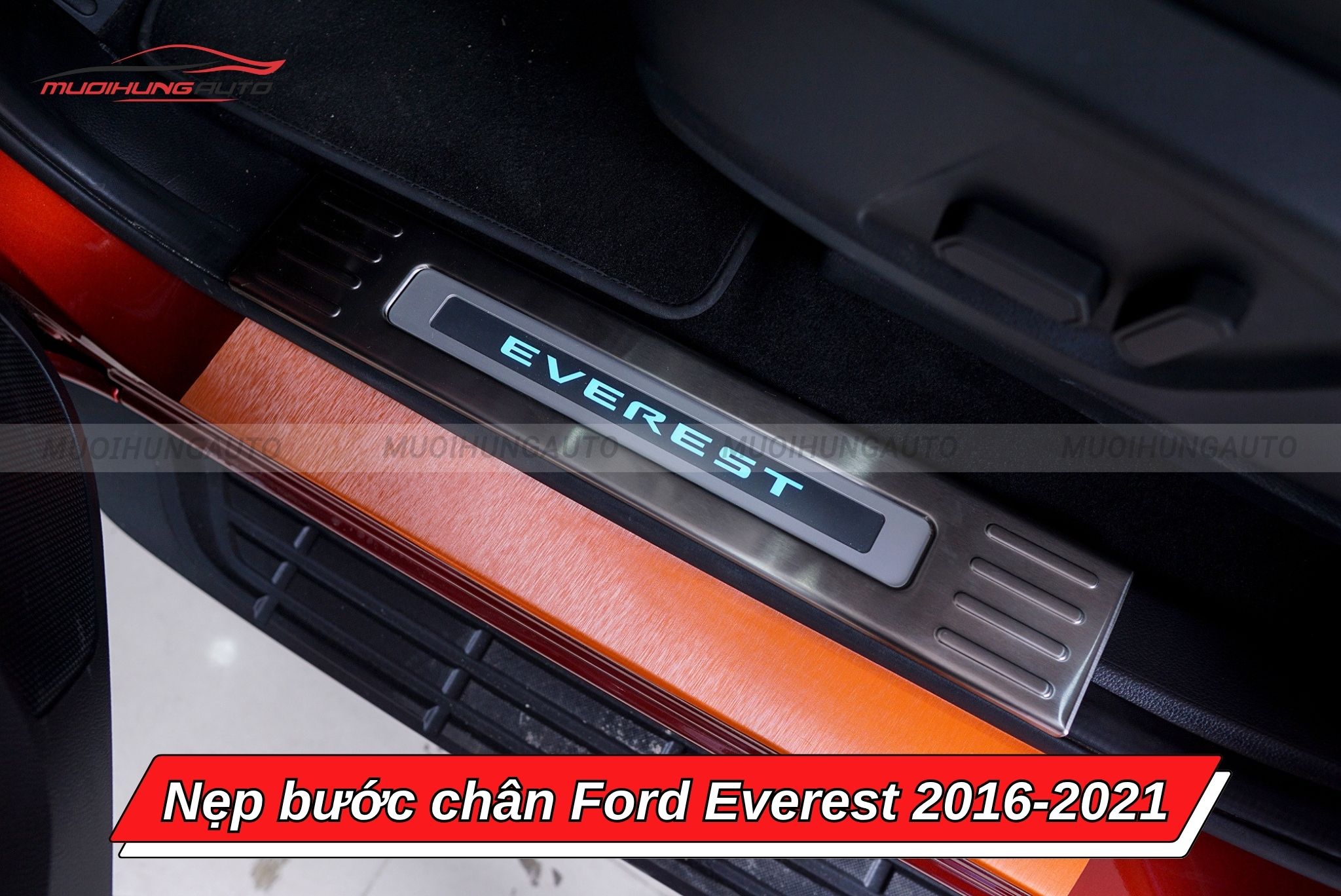 Nẹp bước chân xe Ford Everest 2016-2021