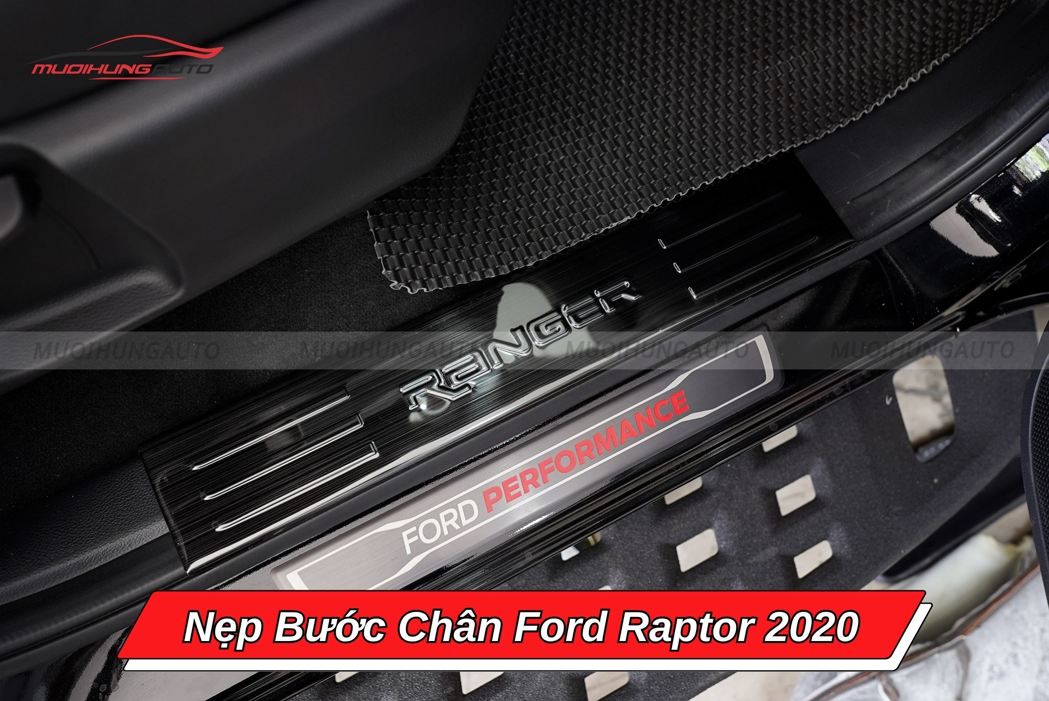 Nẹp bước chân xe Ford Raptor 2020