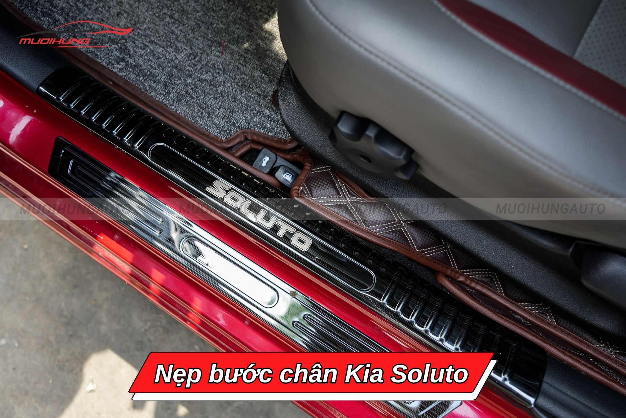 Nẹp bước chân xe Kia Soluto