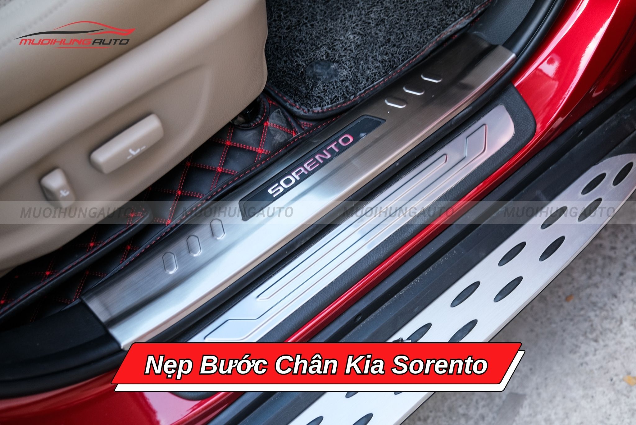 Nẹp bước chân xe Kia Sorento