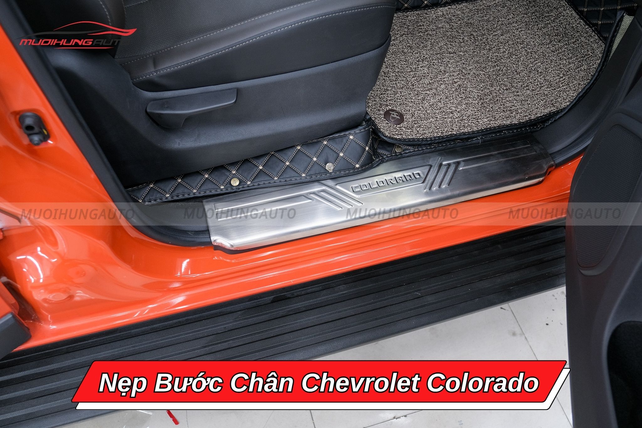 Nẹp bước chân xe ô tô Chevrolet Colorado