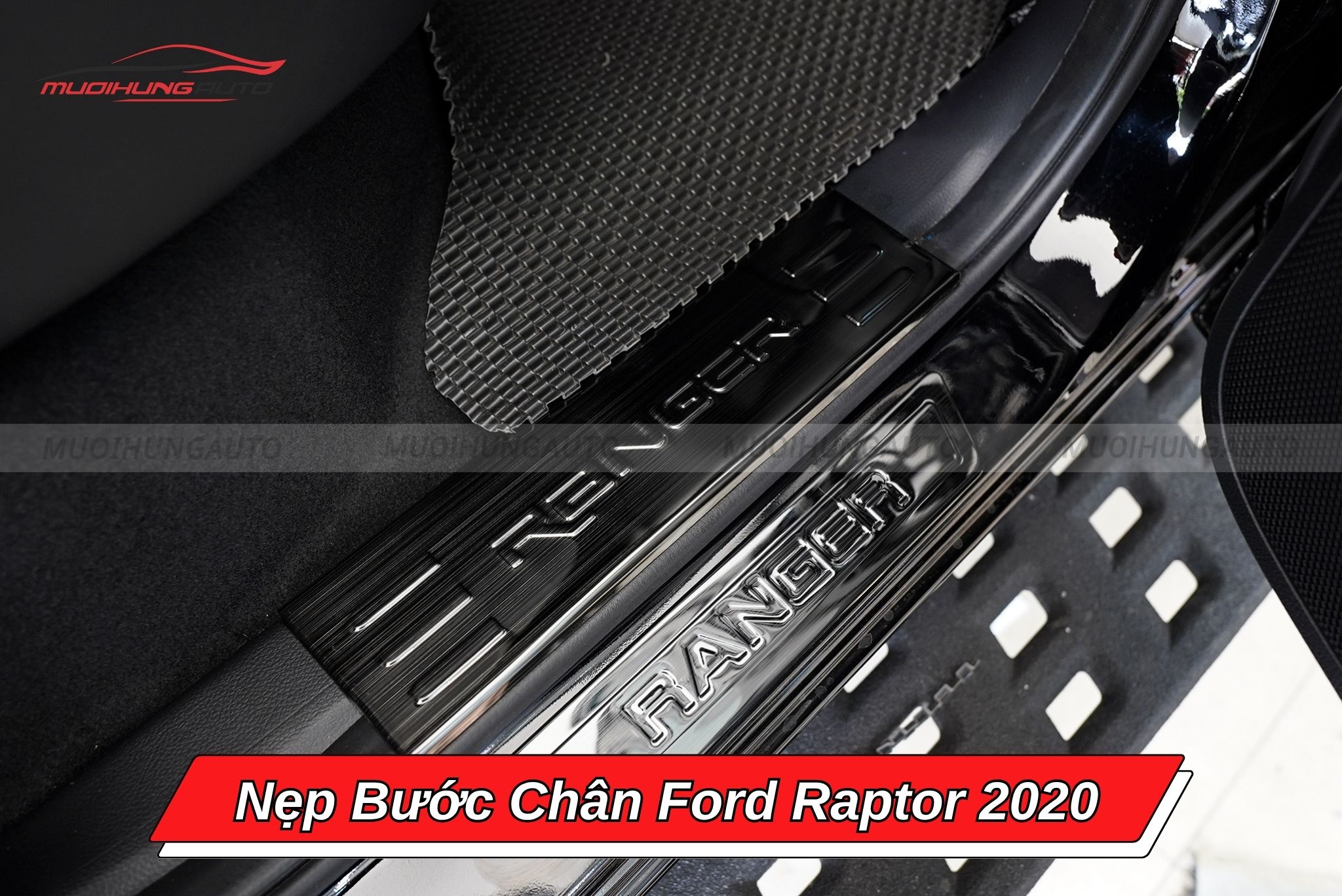 Nẹp bước chân xe ô tô Ford Raptor 2020