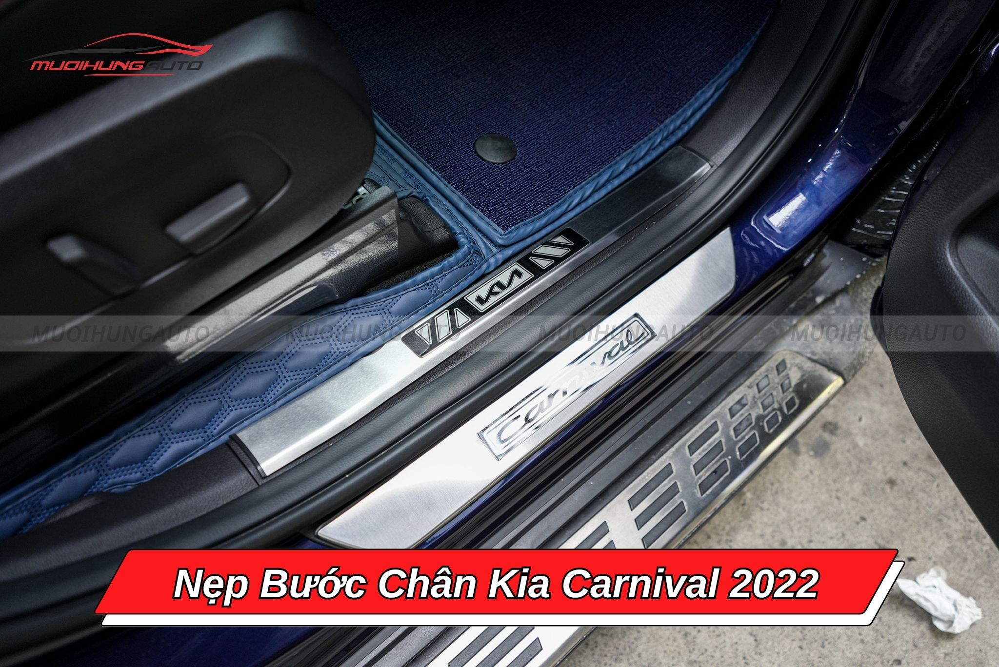 Nẹp bước chân xe ô tô Kia Carnival 2022