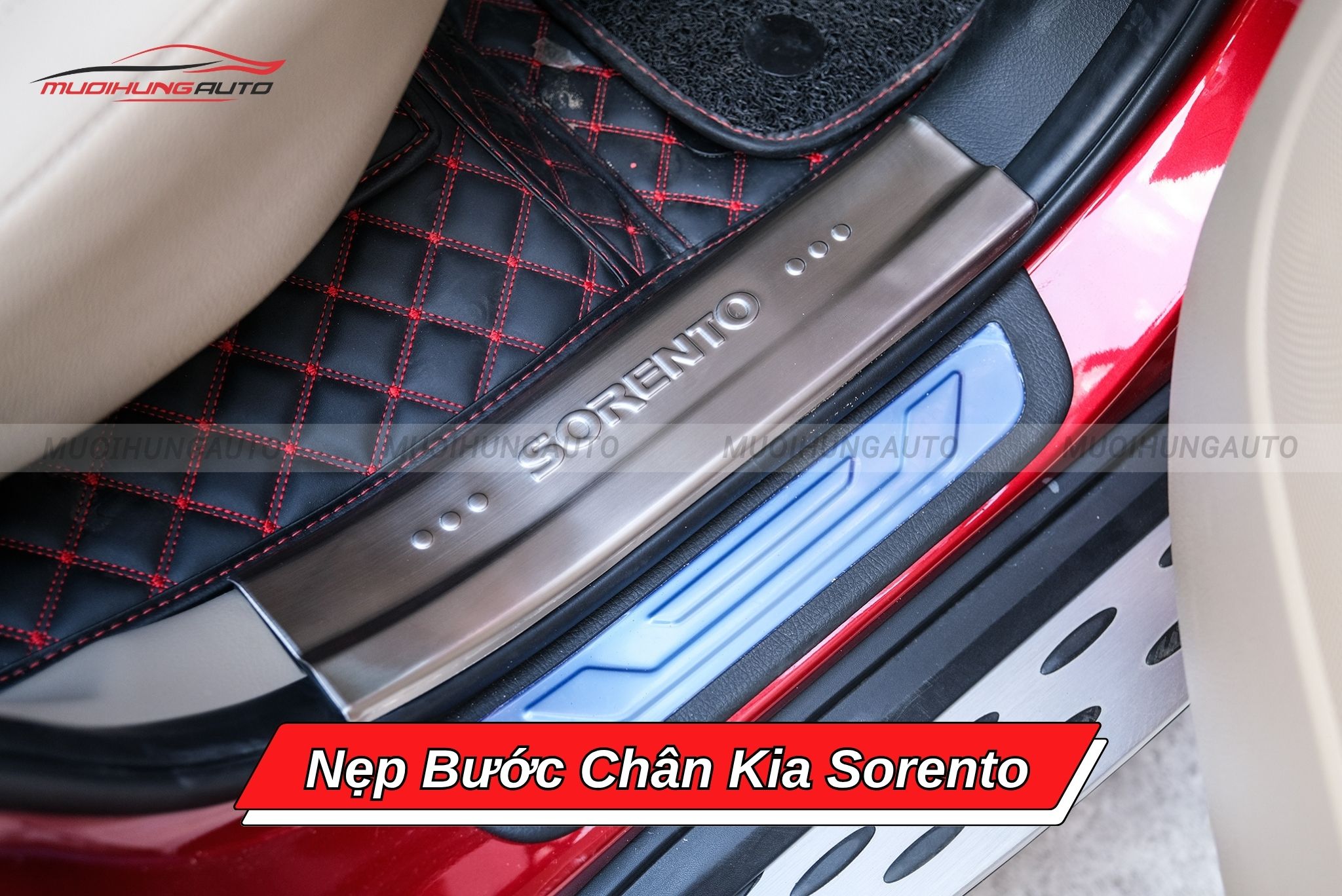 Nẹp bước chân xe ô tô Kia Sorento