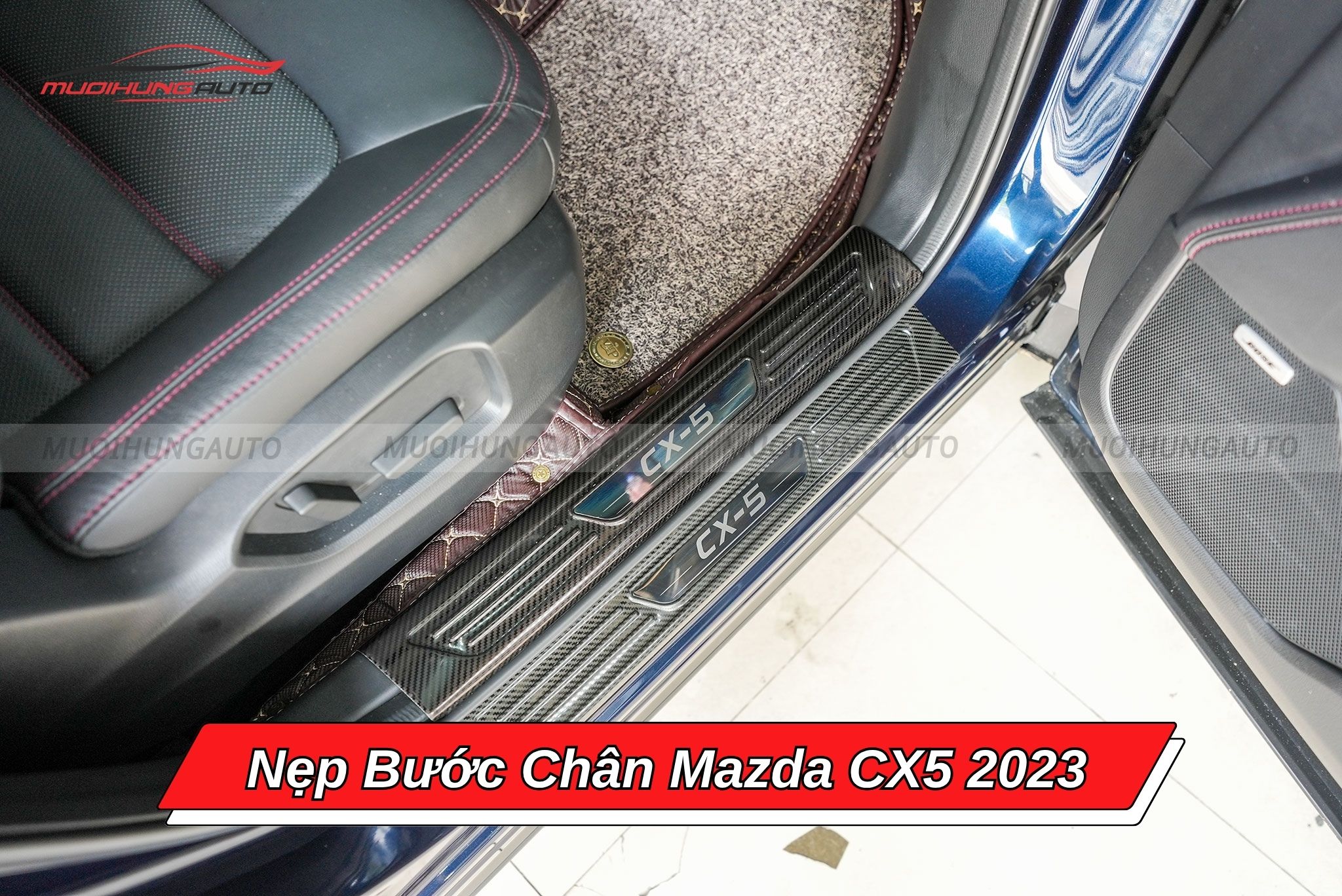 Nẹp bước chân xe ô tô Mazda CX5 2023