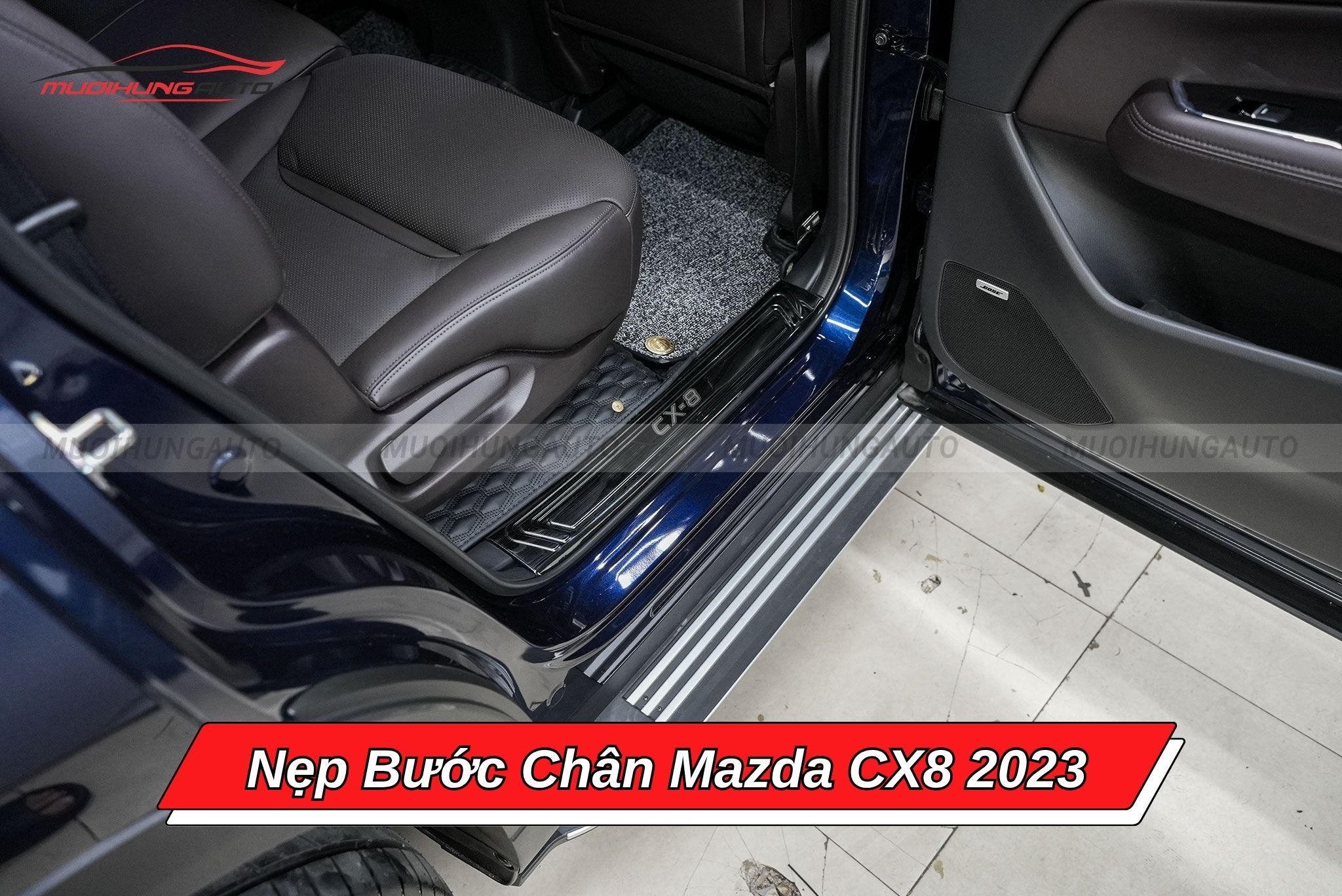 Nẹp bước chân xe ô tô Mazda CX8 2023