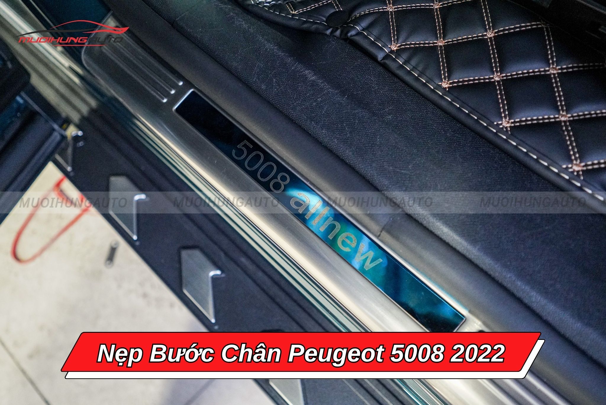 Nẹp bước chân xe ô tô Peugeot 5008 2022