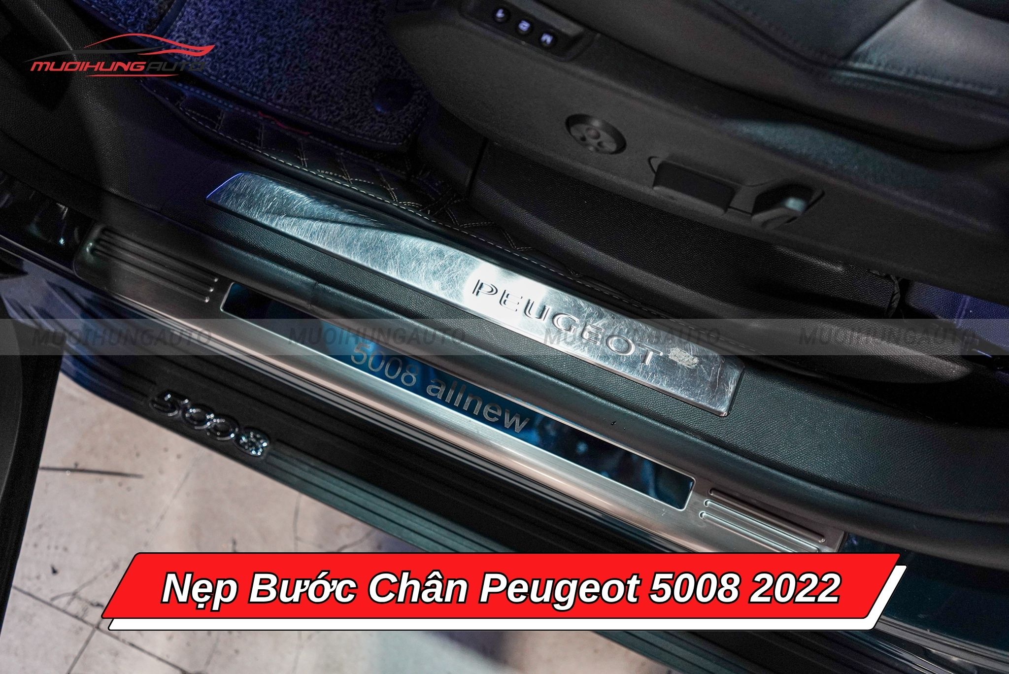 Nẹp bước chân xe Peugeot 5008 2022