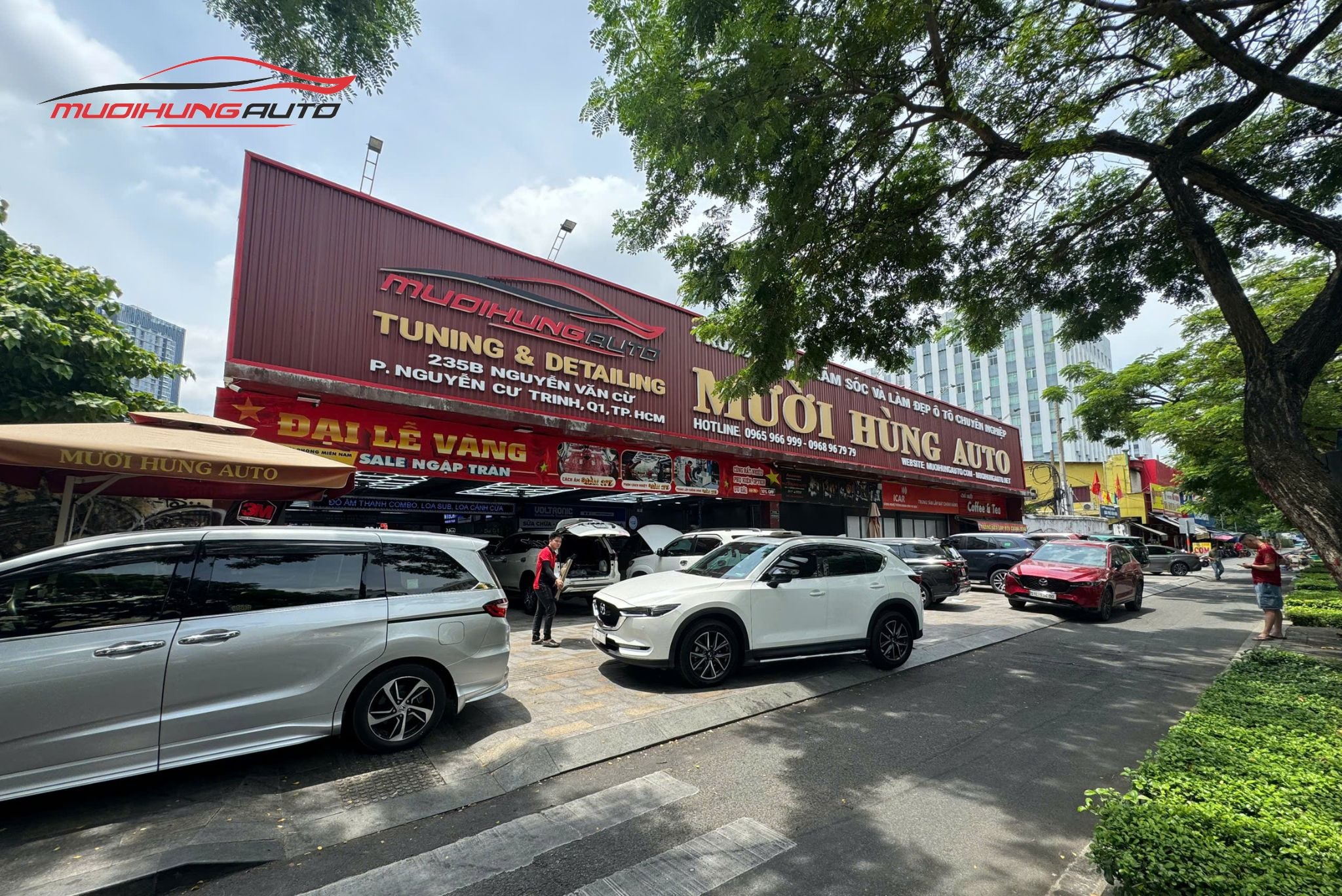 Mười Hùng Auto - Địa chỉ hóa nhựa lòng vè ô tô Mitsubishi Outlander 2023 uy tín