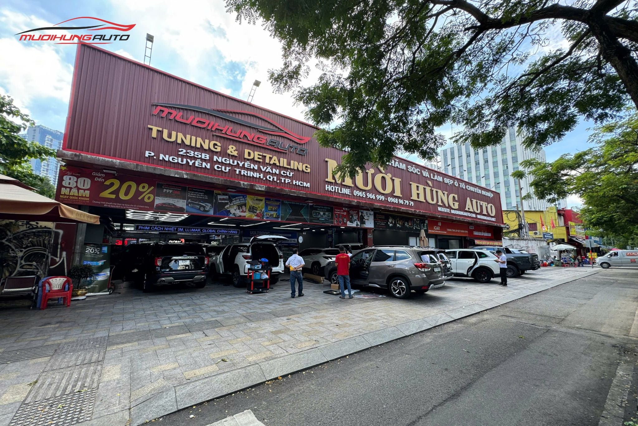 Mười Hùng Auto - Địa chỉ lắp camera hành trình cho xe Suzuki Ertiga 2024 uy tín