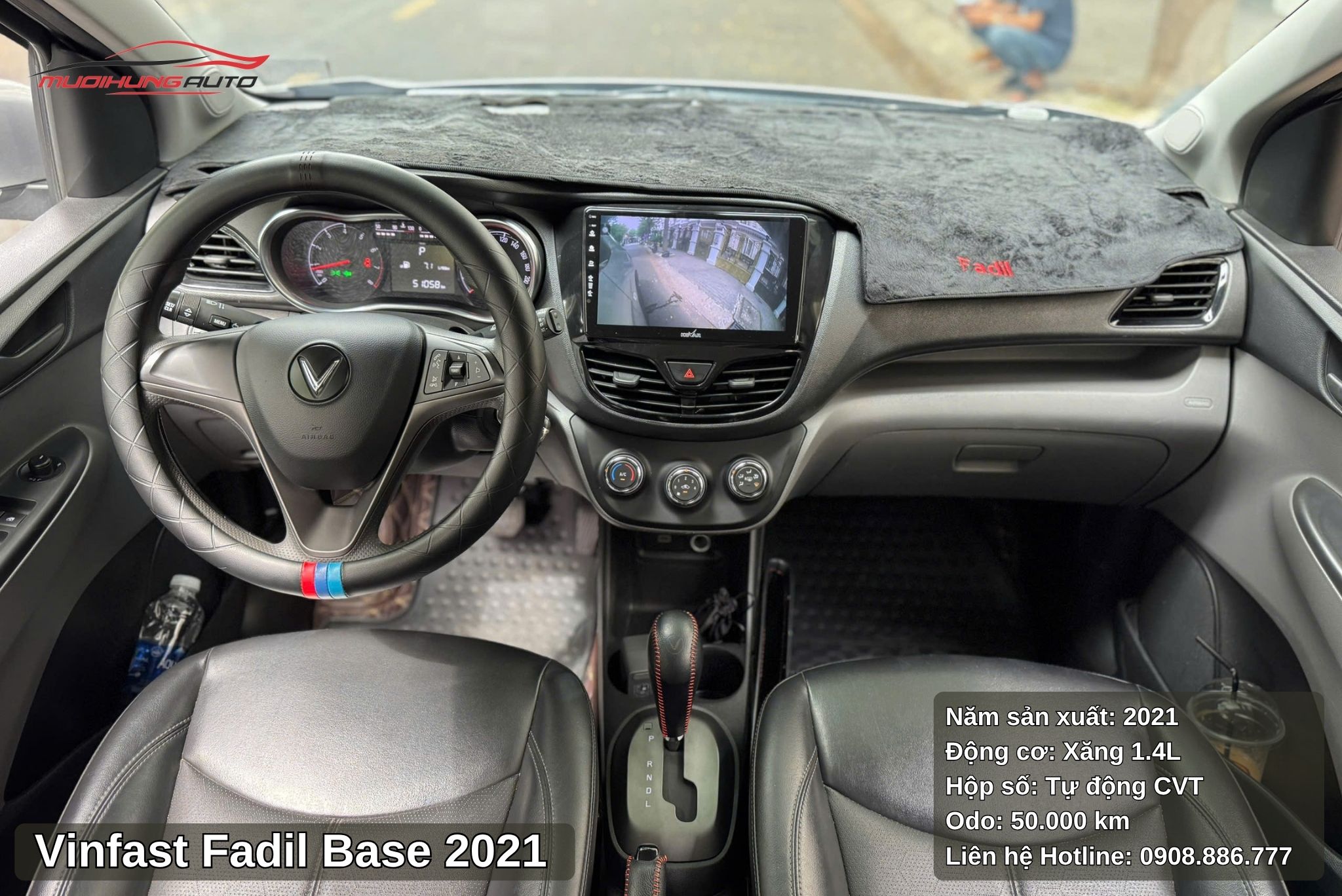 Nội thất xe Vinfast Fadil Base 2021 nguyên bản, sạch đẹp