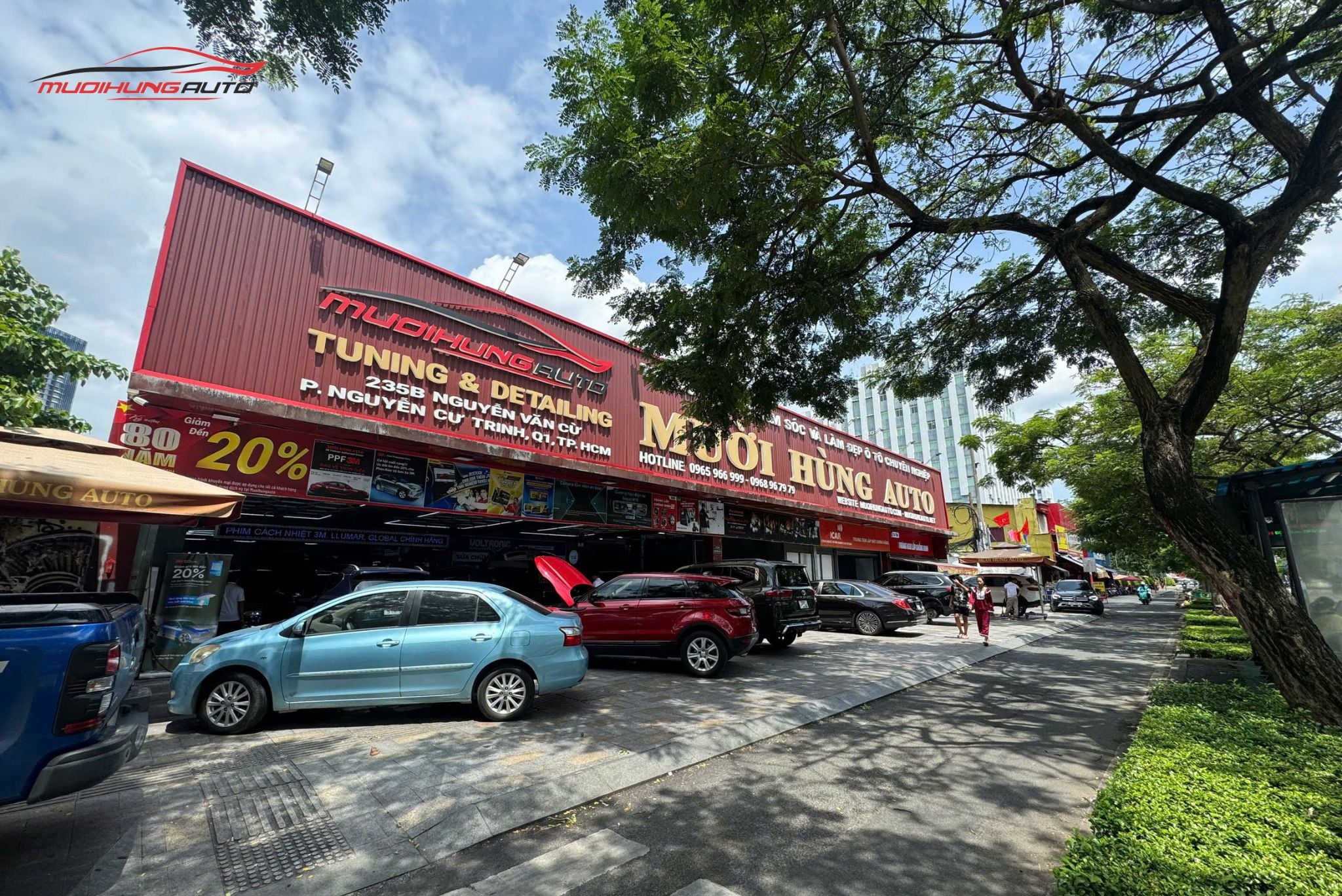 Mười Hùng Auto - Địa chỉ độ lip pô Mercedes nguyên khối cho Toyota Camry 2021 uy tín