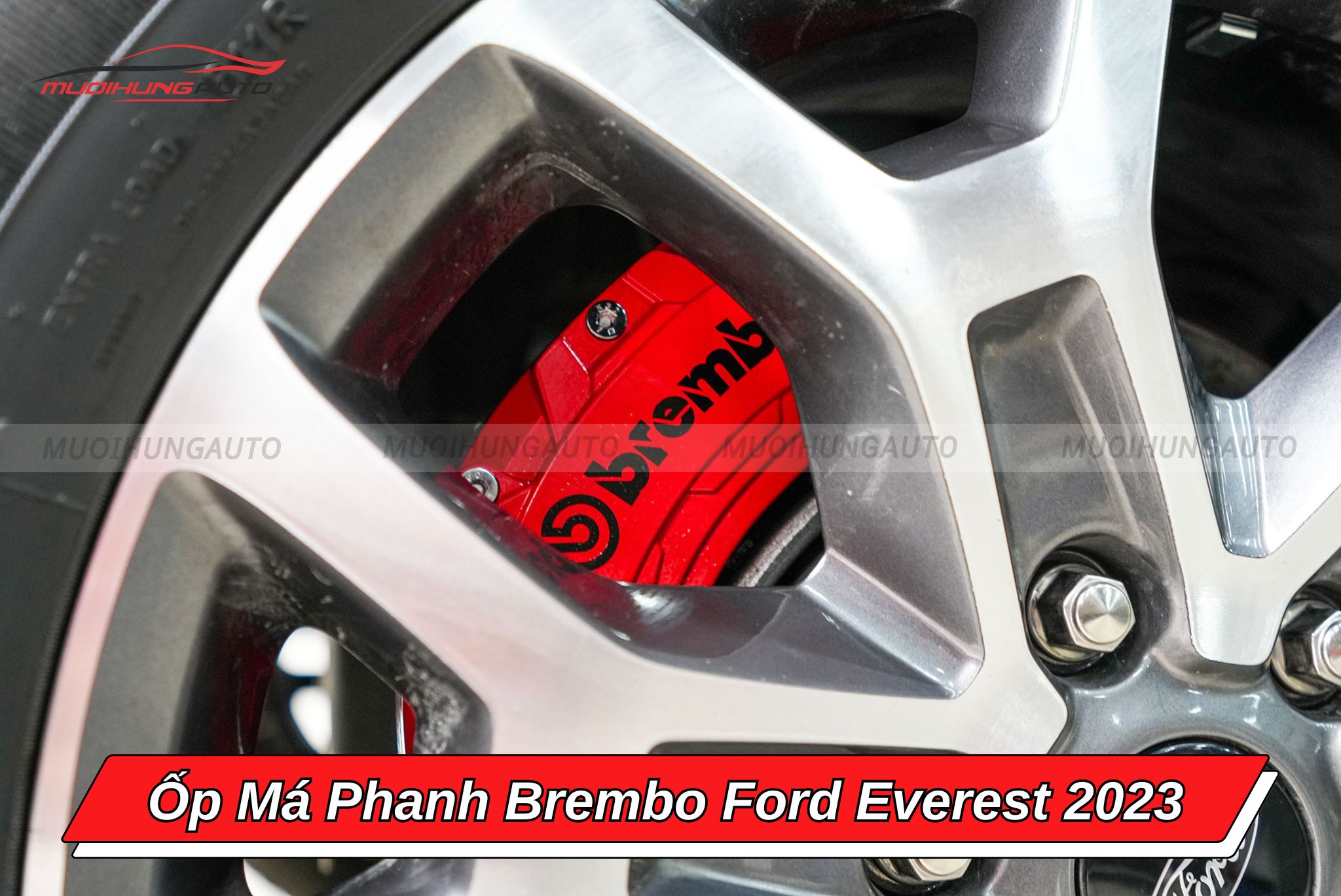 Ốp Brembo Ford Everest 2023