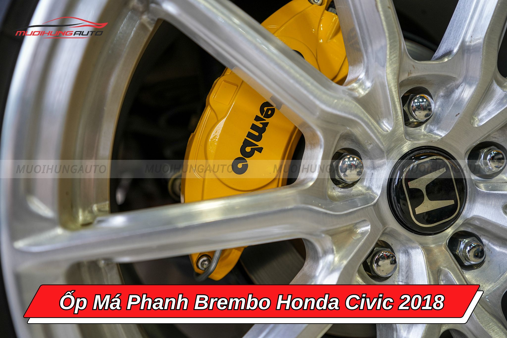 Ốp Brembo Honda Civic 2018