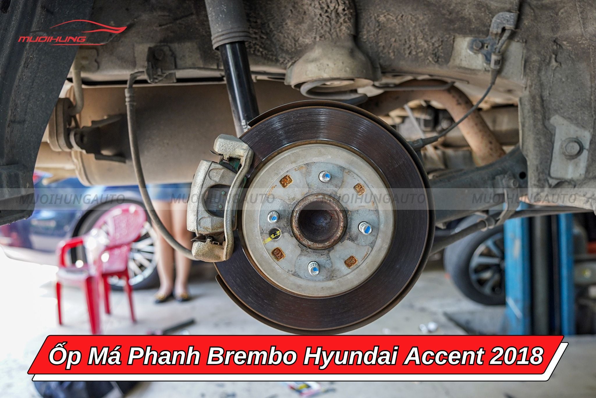 Ốp Brembo Hyundai Accent 2018