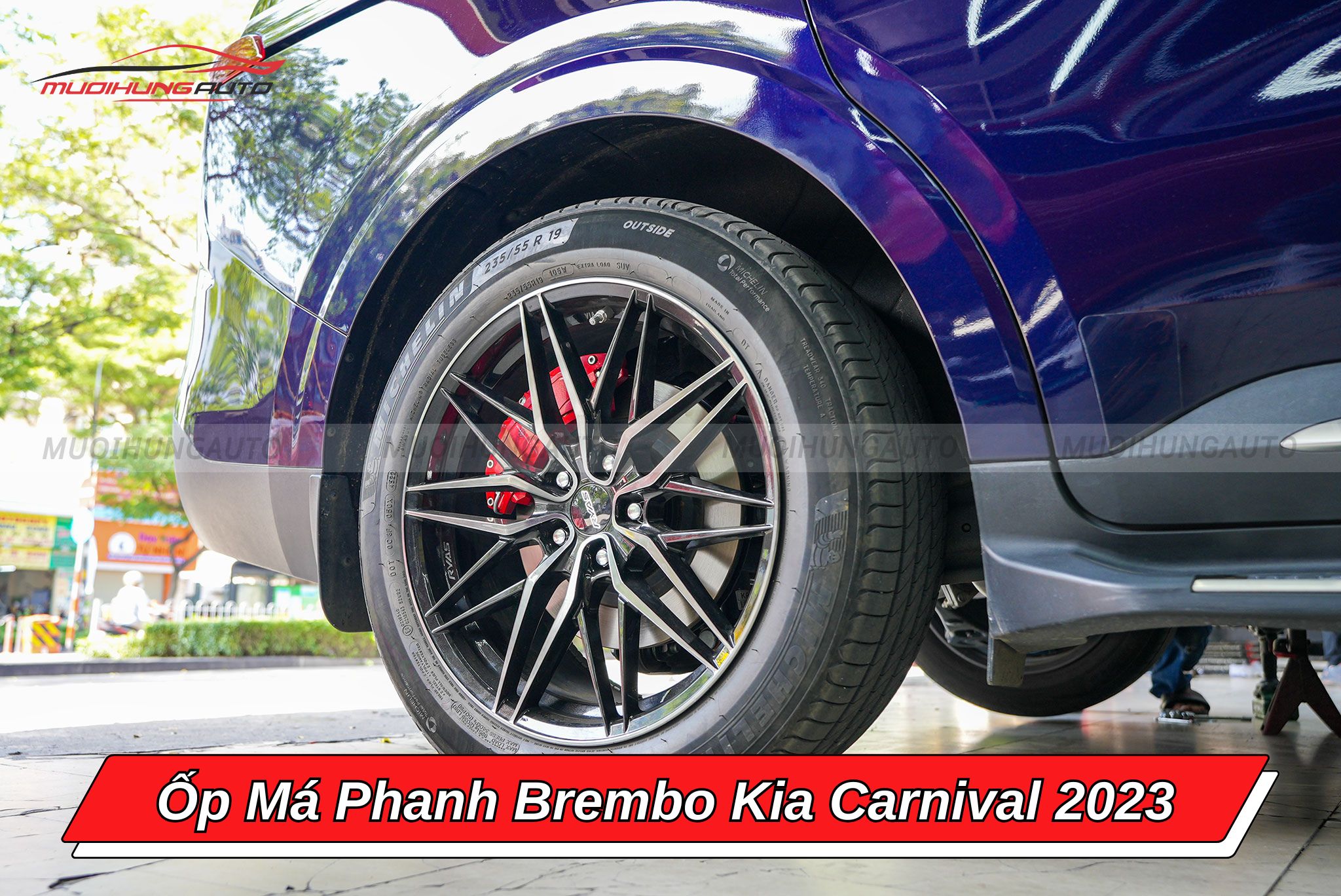 Ốp Brembo ô tô Kia Carnival 2023