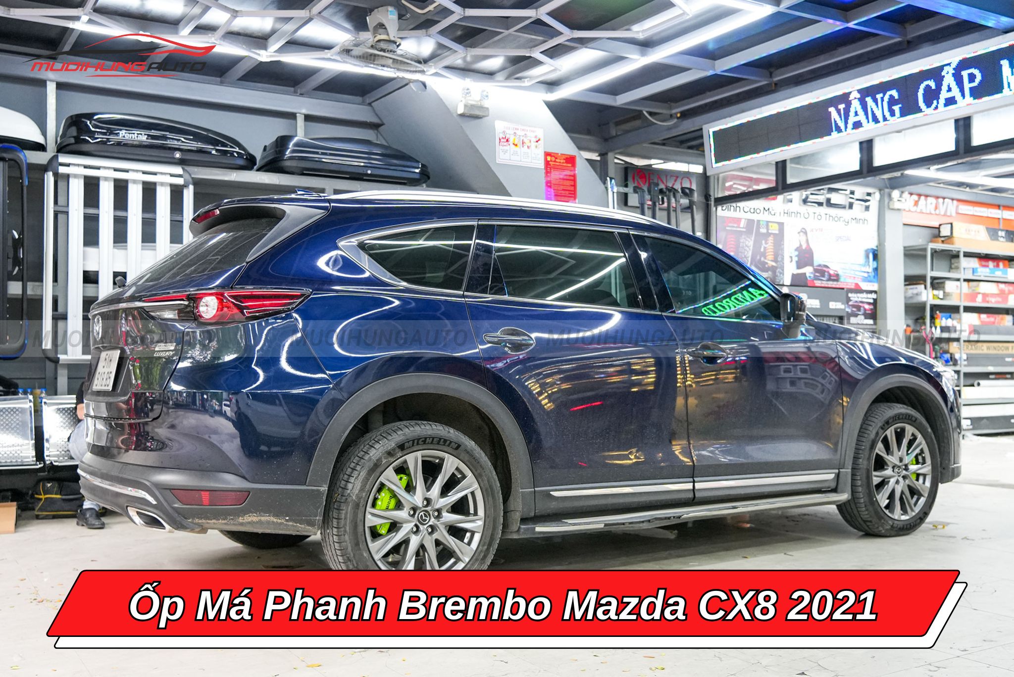 Ốp Brembo ô tô Mazda CX8 2021