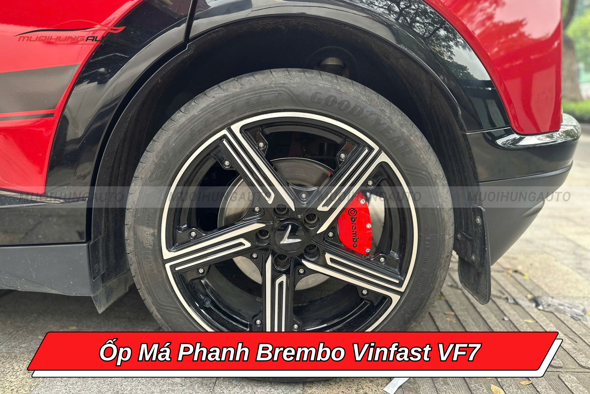 Ốp Brembo ô tô Vinfast VF7