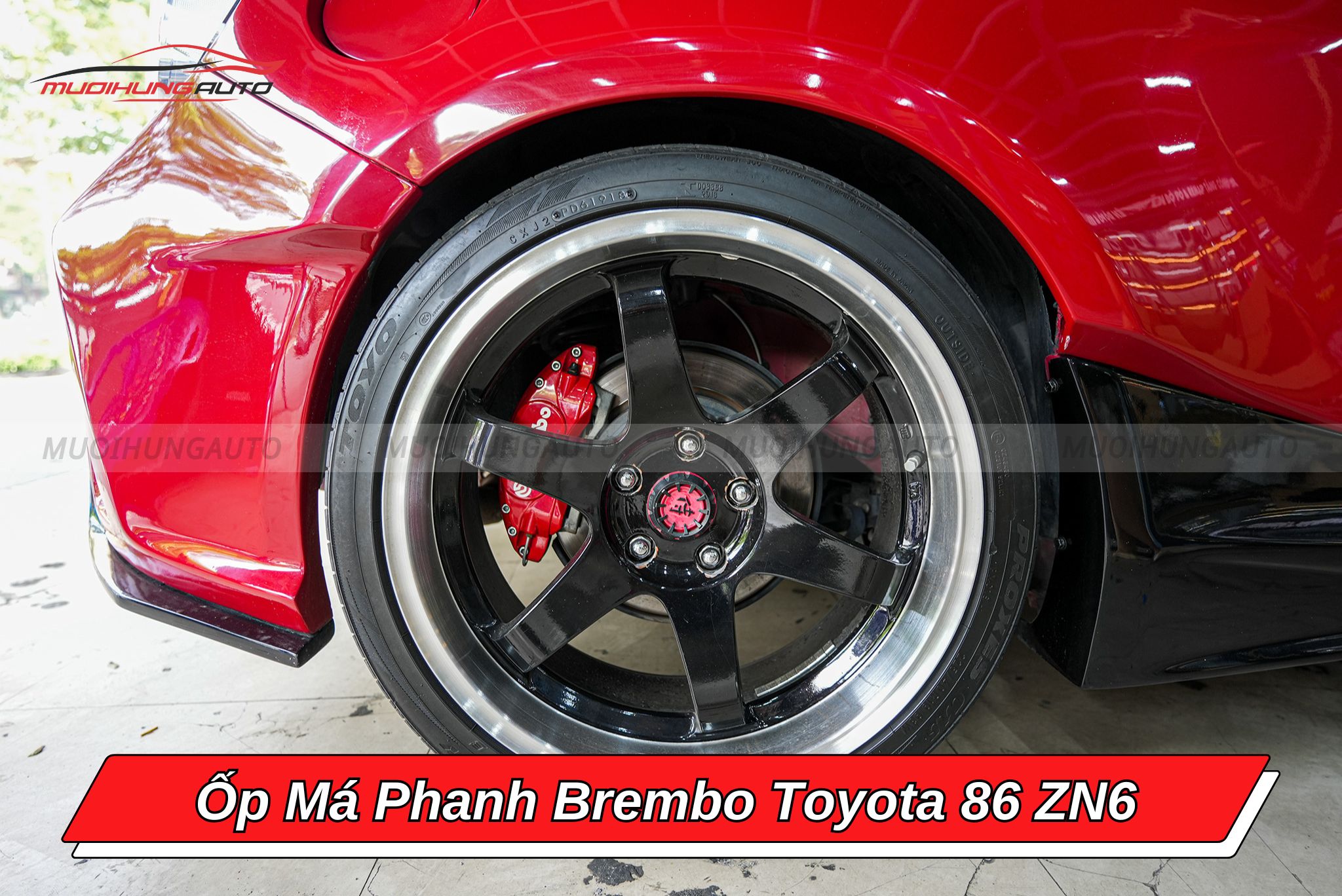 Ốp Brembo Toyota 86 ZN6