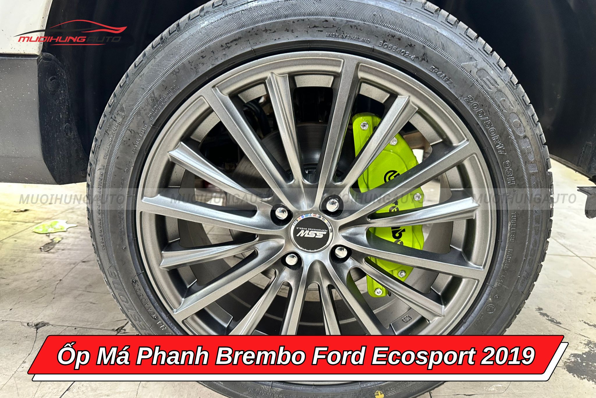 Ốp chân phanh Brembo Ford Ecosport 2019