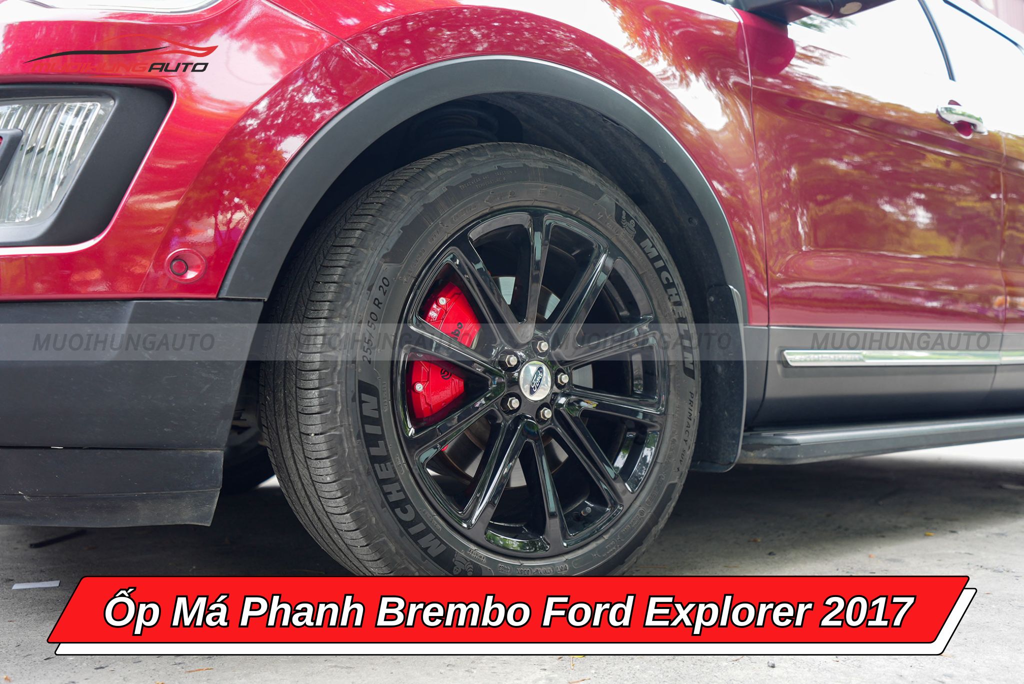 Ốp chân phanh Brembo Ford Explorer 2017