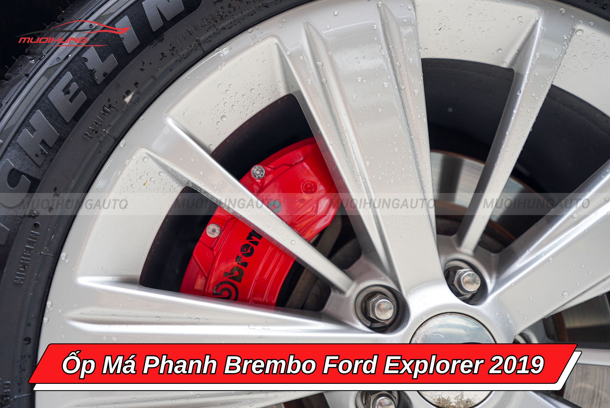 Ốp chân phanh Brembo Ford Explorer 2019
