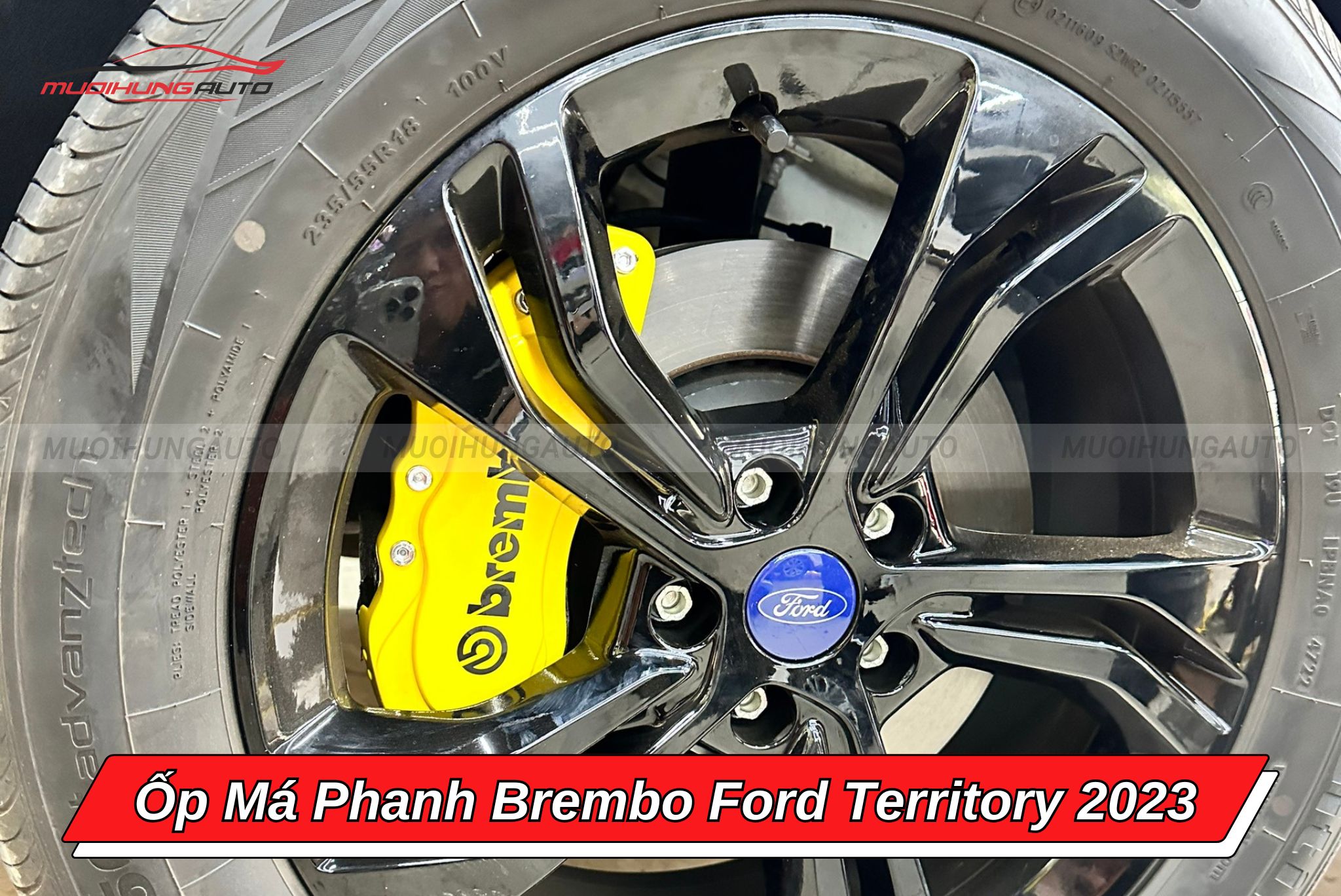 Ốp chân phanh Brembo Ford Territory 2023