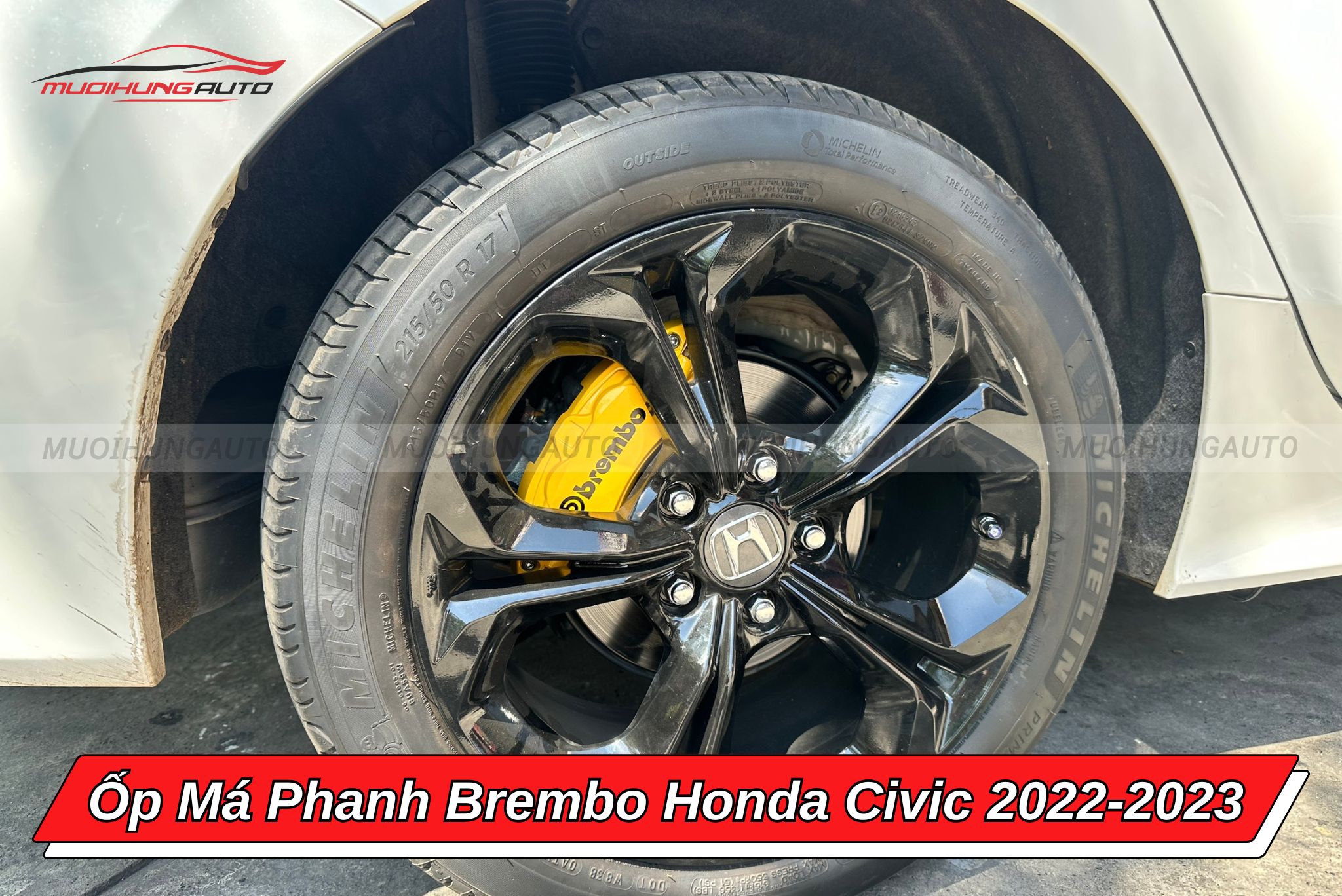 Ốp chân phanh Brembo Honda Civic 2022-2023