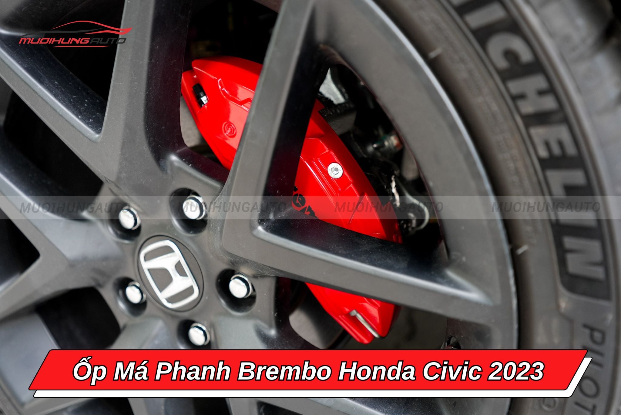 Ốp chân phanh Brembo Honda Civic 2023