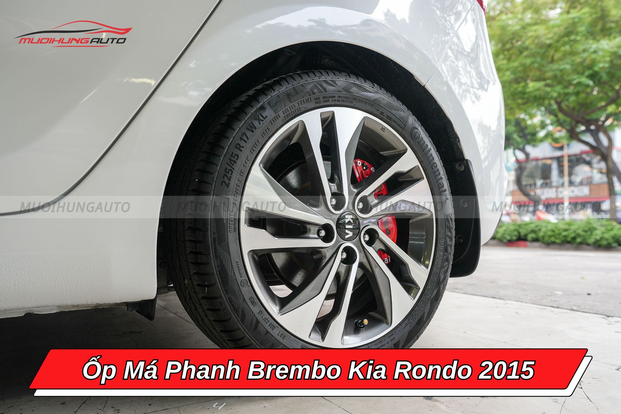 Ốp chân phanh Brembo Kia Rondo 2015