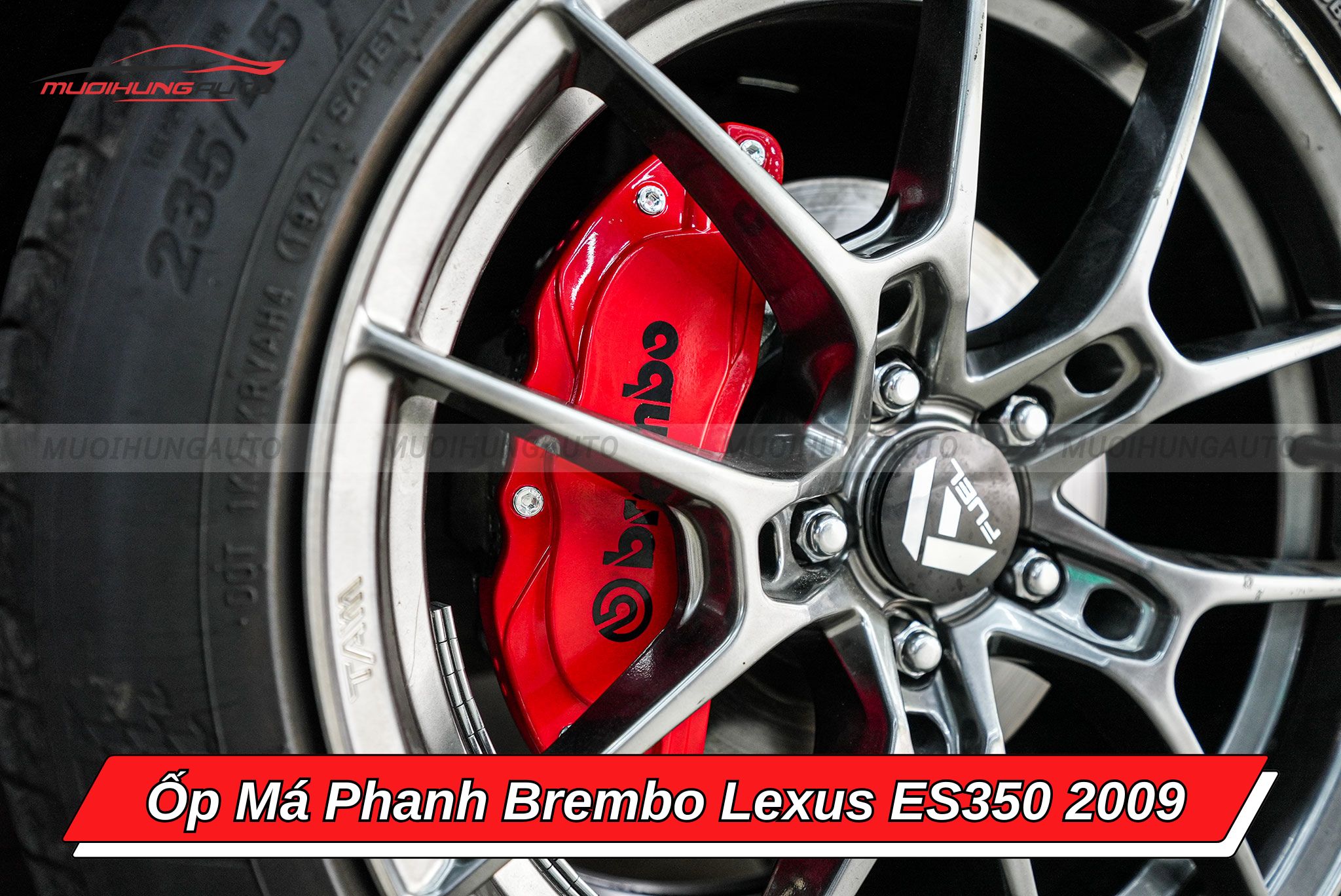Ốp chân phanh Brembo Lexus ES350 2009