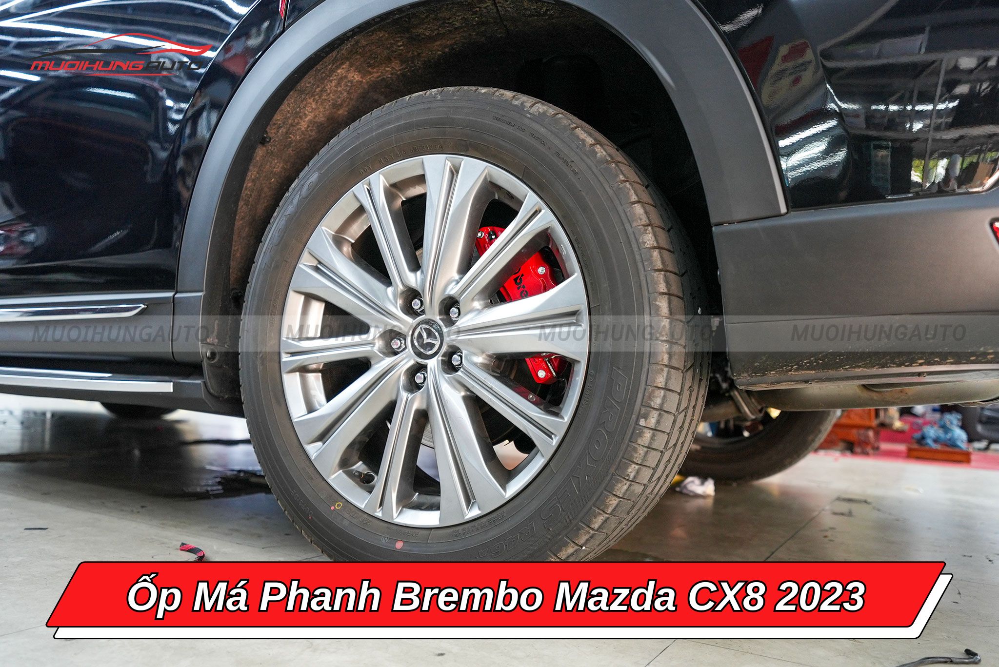 Ốp chân phanh Brembo Mazda CX8 2023