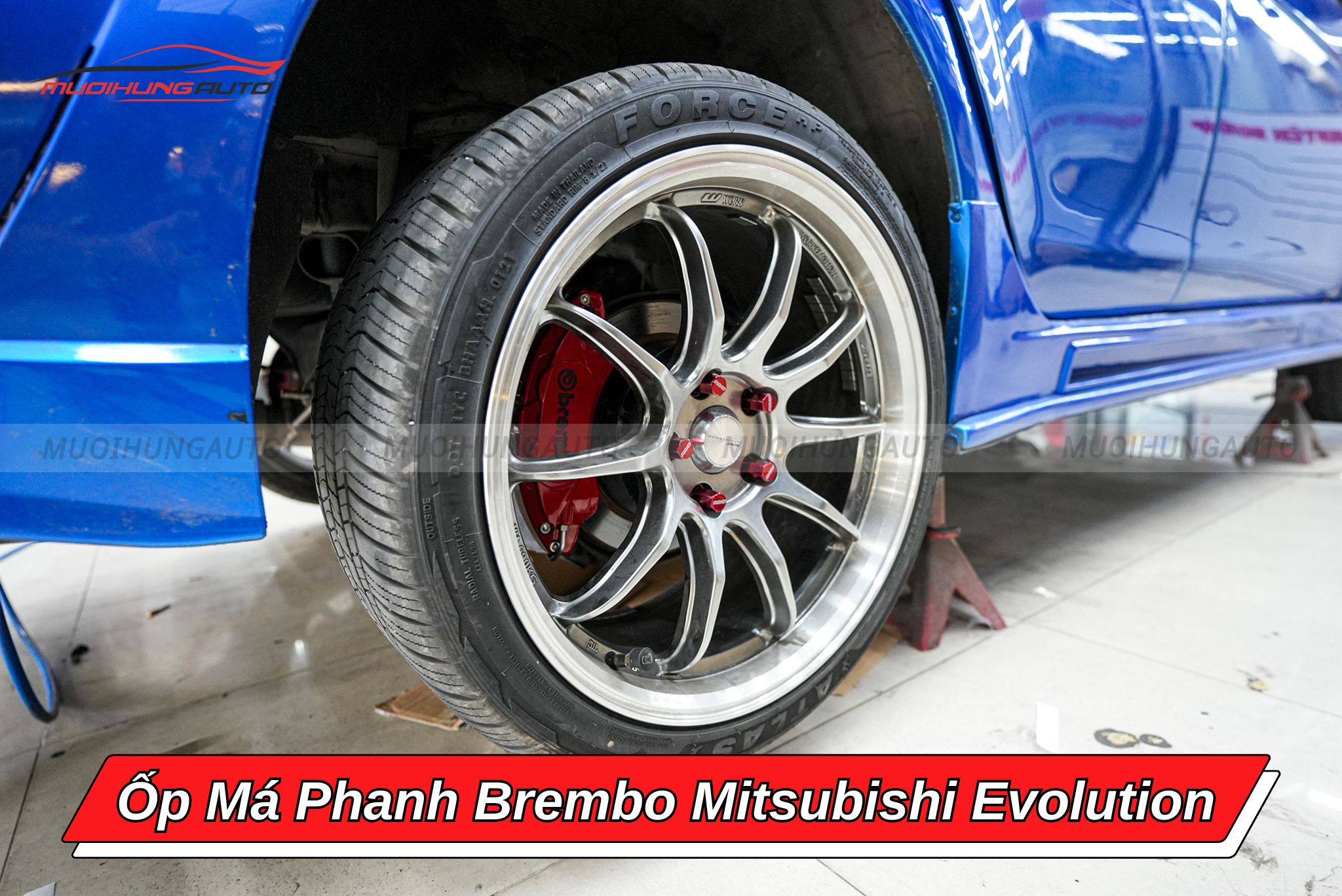 Ốp chân phanh Brembo Mitsubishi Evolution
