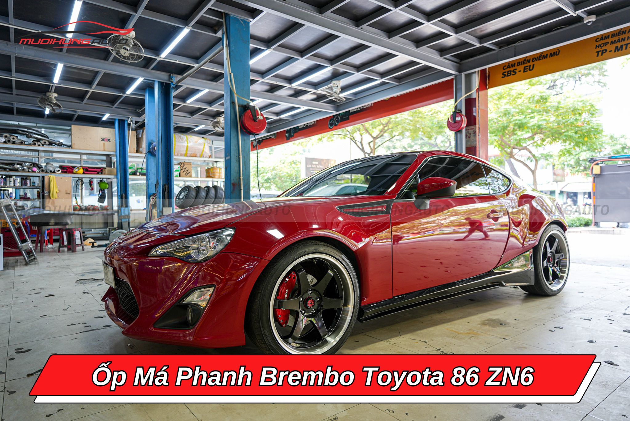 Ốp chân phanh Brembo Toyota 86 ZN6