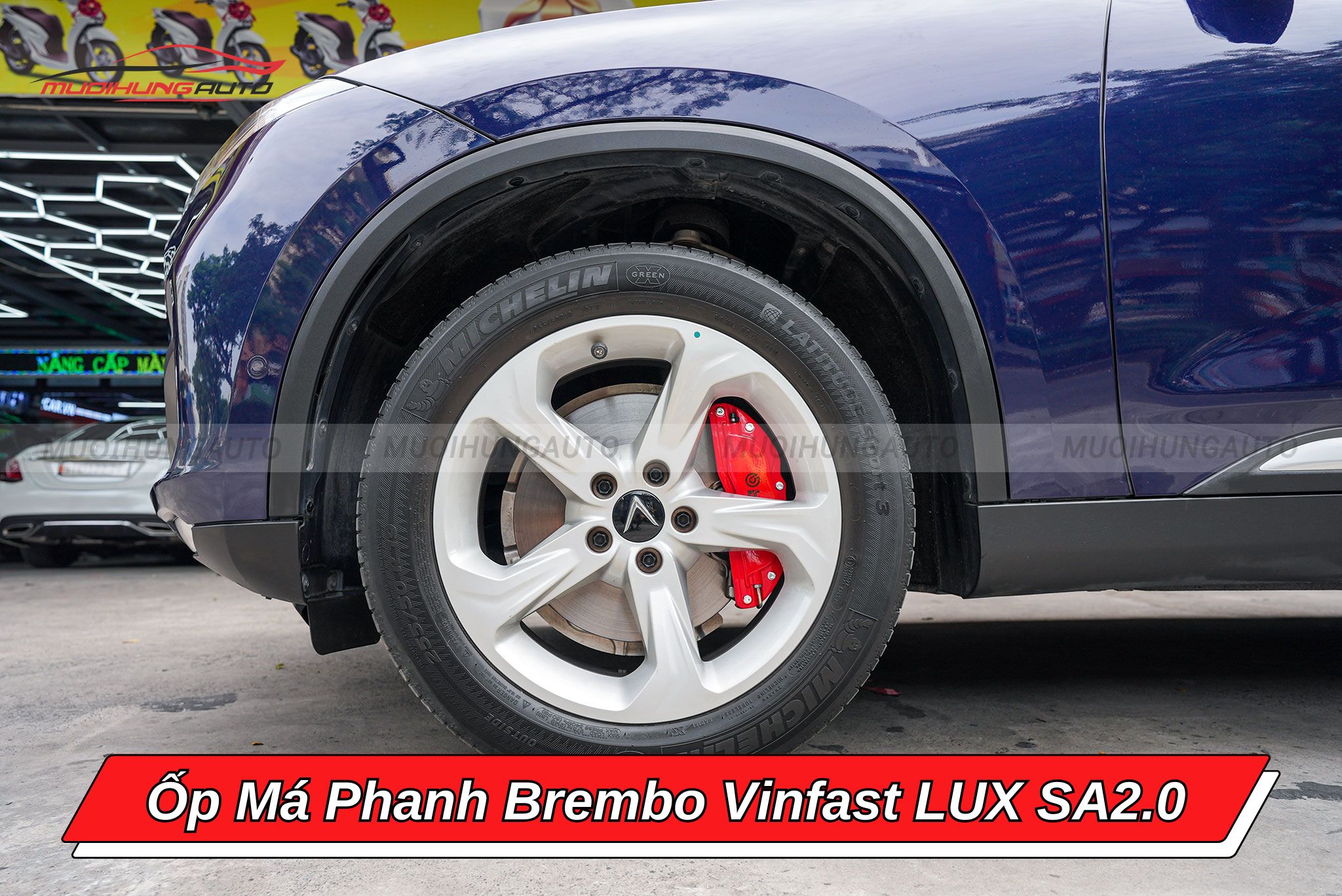 Ốp chân phanh Brembo Vinfast LUX SA2.0