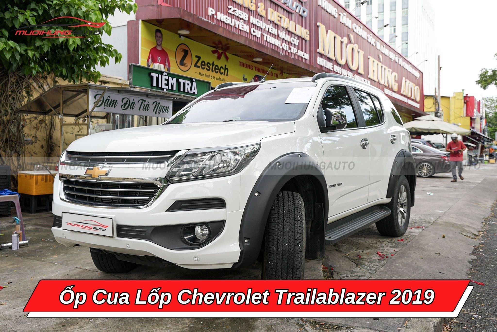 Ốp cua lốp cho ô tô Chevrolet Trailblazer 2019