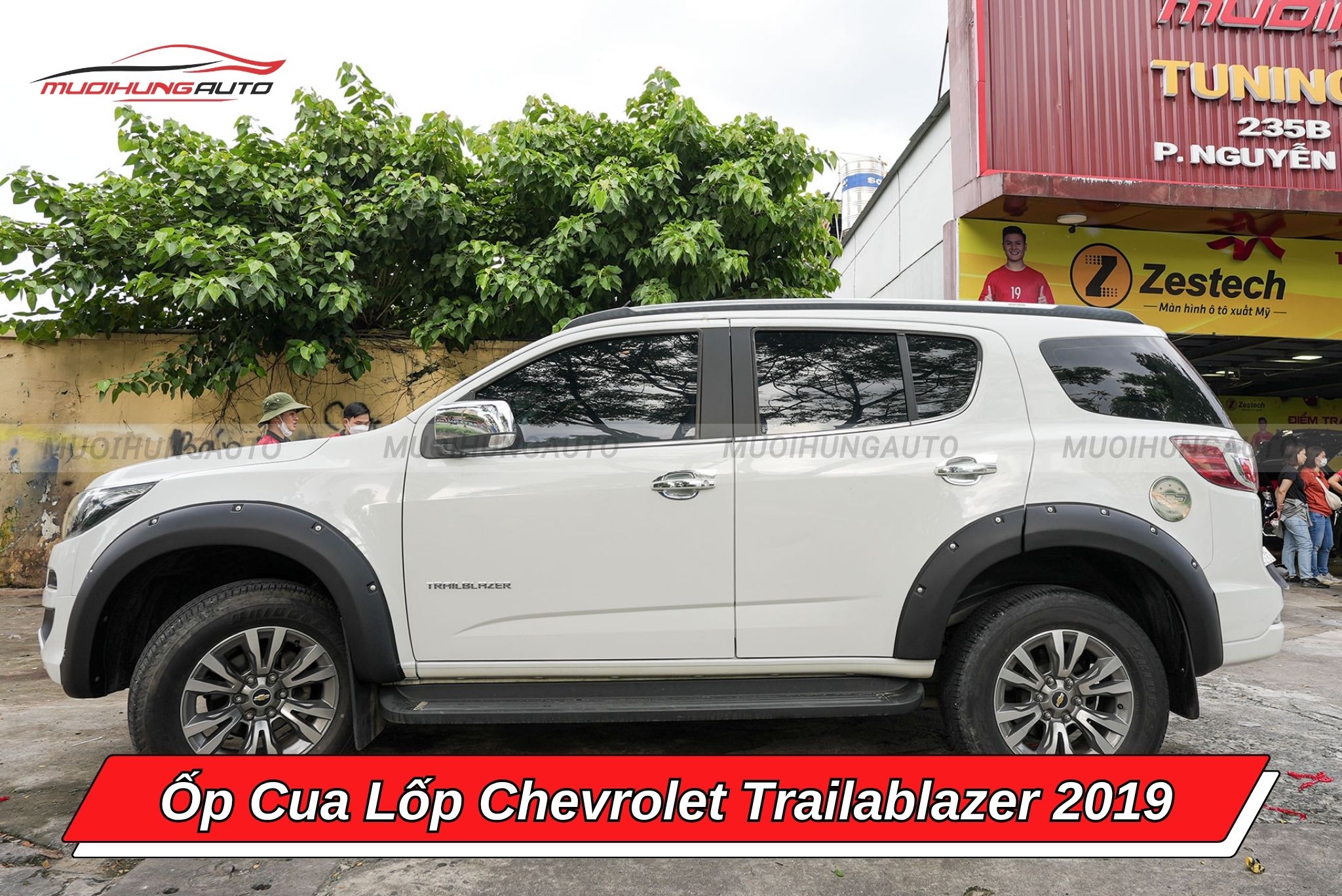 Ốp cua lốp cho xe Chevrolet Trailblazer 2019
