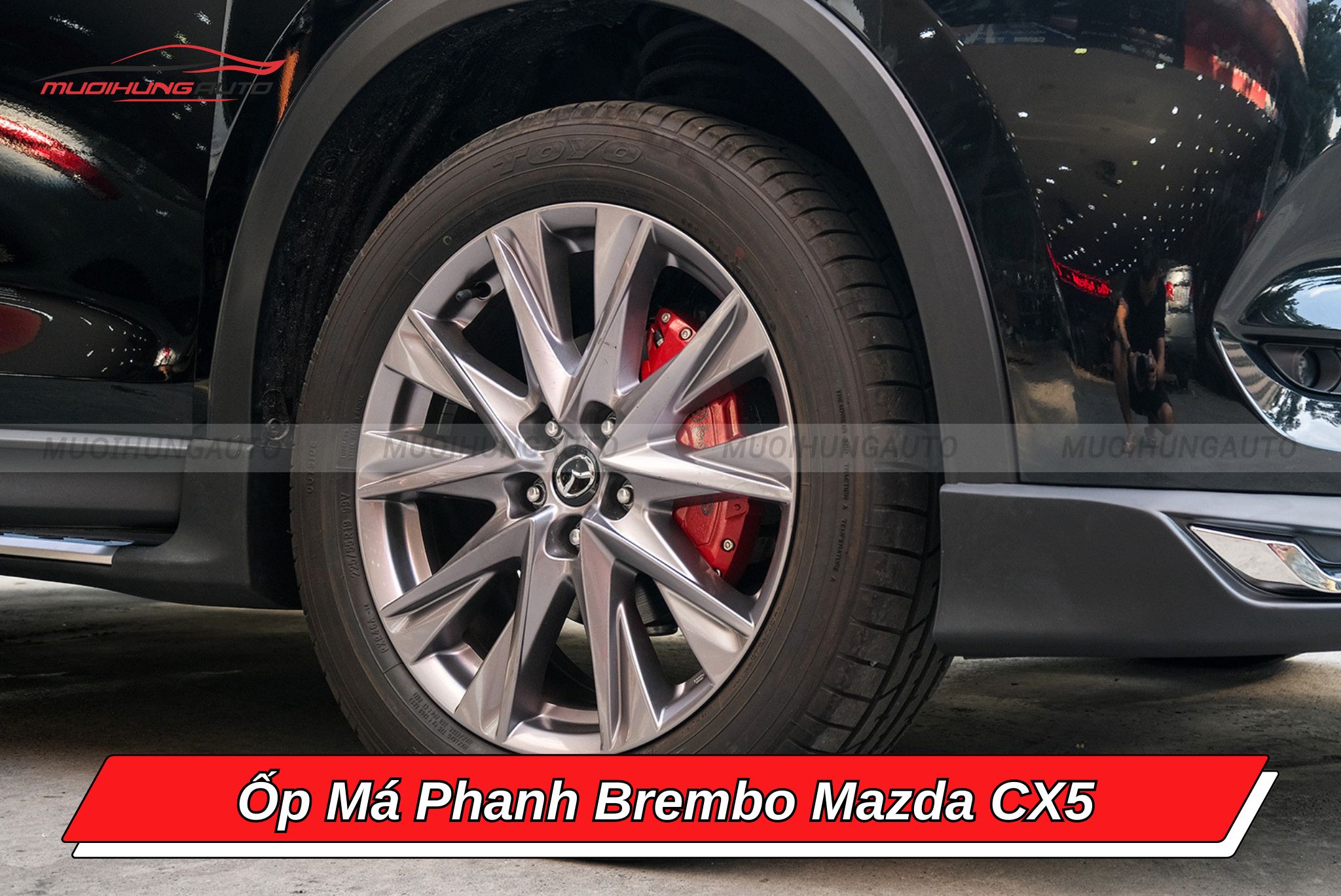 Ốp heo dầu Brembo Mazda CX5