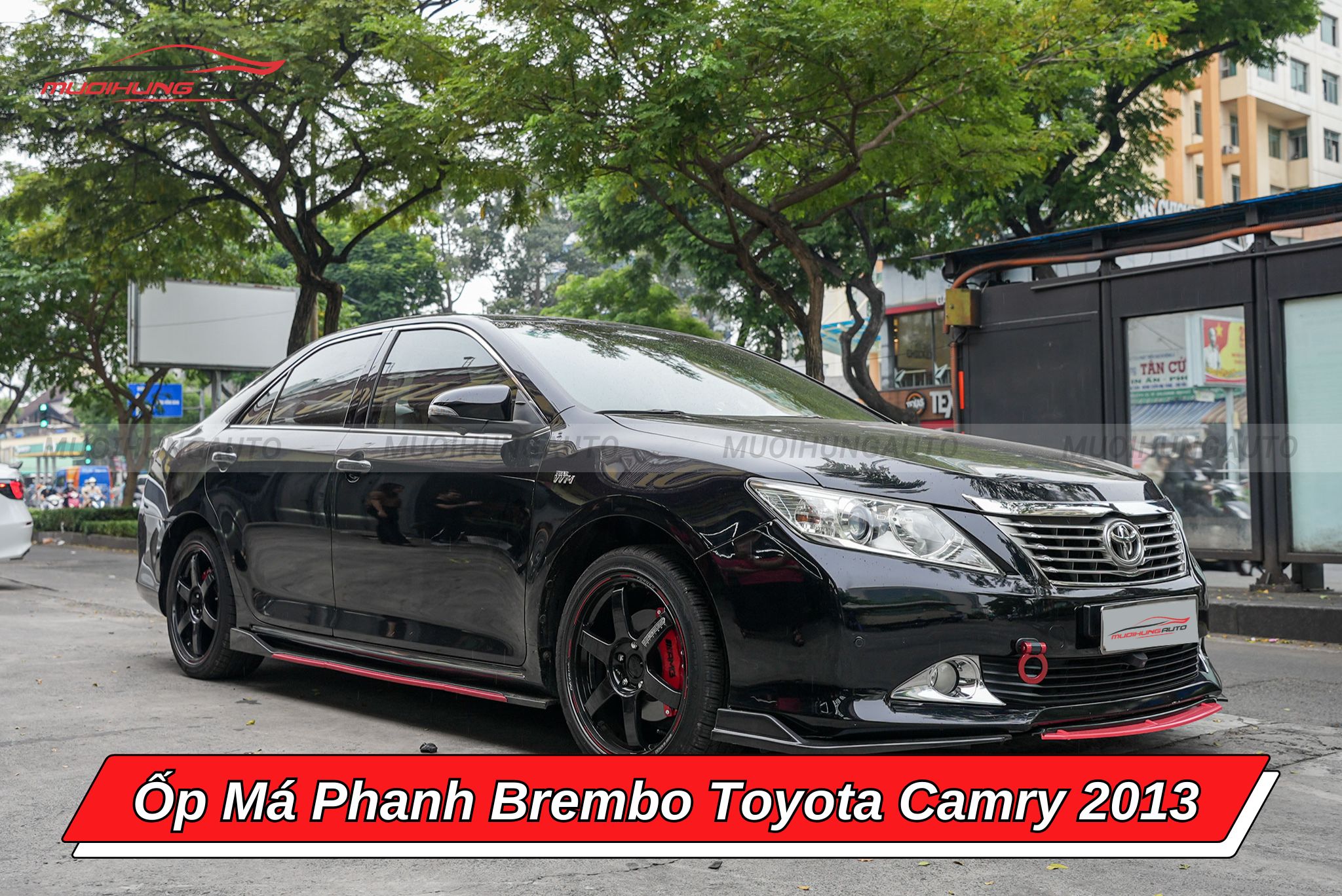Ốp má phanh Brembo chính hãng Toyota Camry 2013