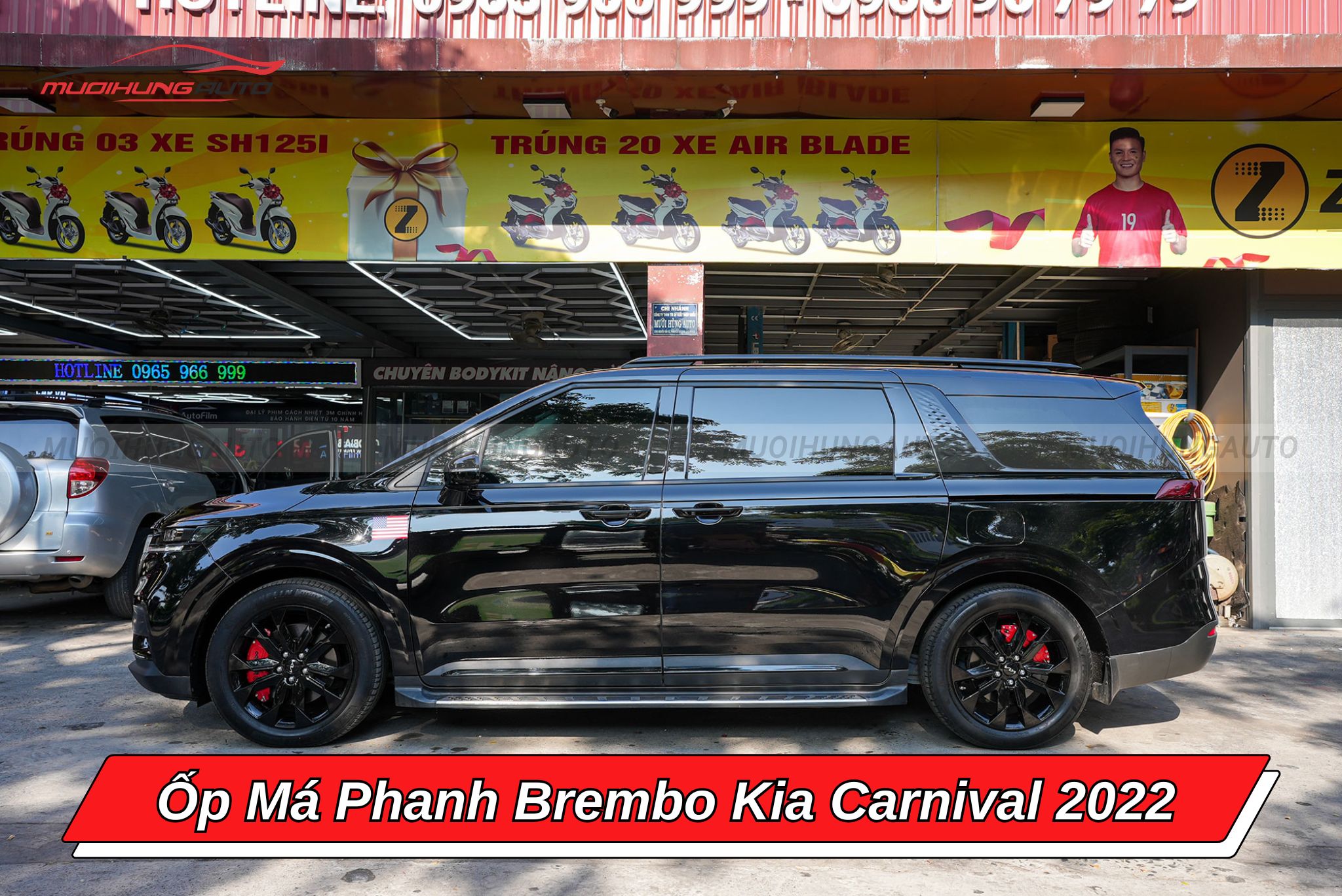 Ốp má phanh Brembo cho Kia Carnival 2022