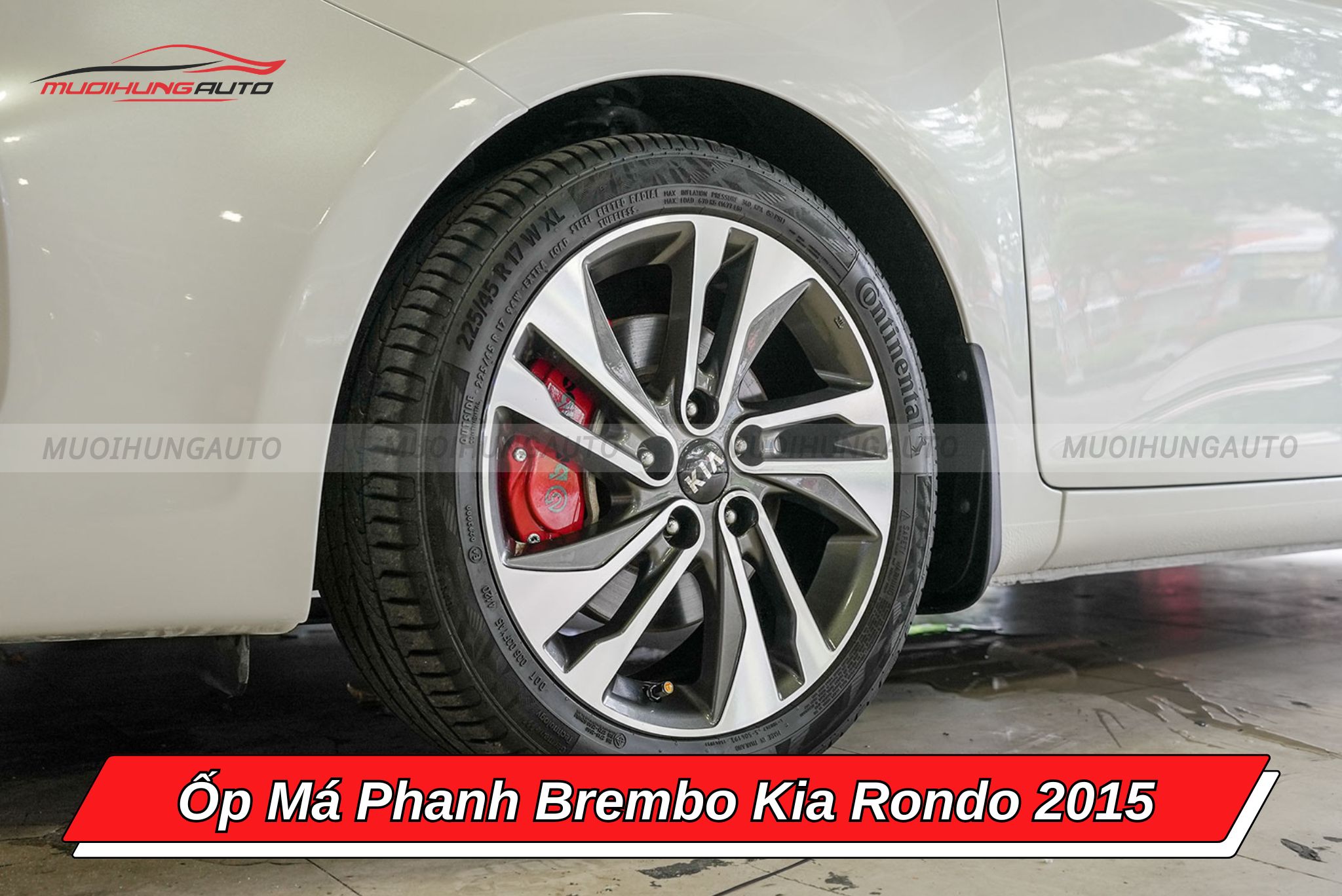 Ốp má phanh Brembo cho Kia Rondo 2015