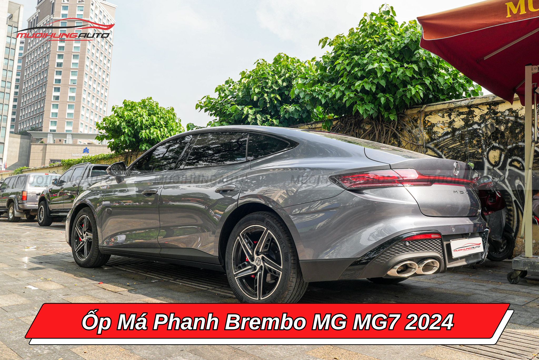 Ốp má phanh Brembo cho MG MG7 2024