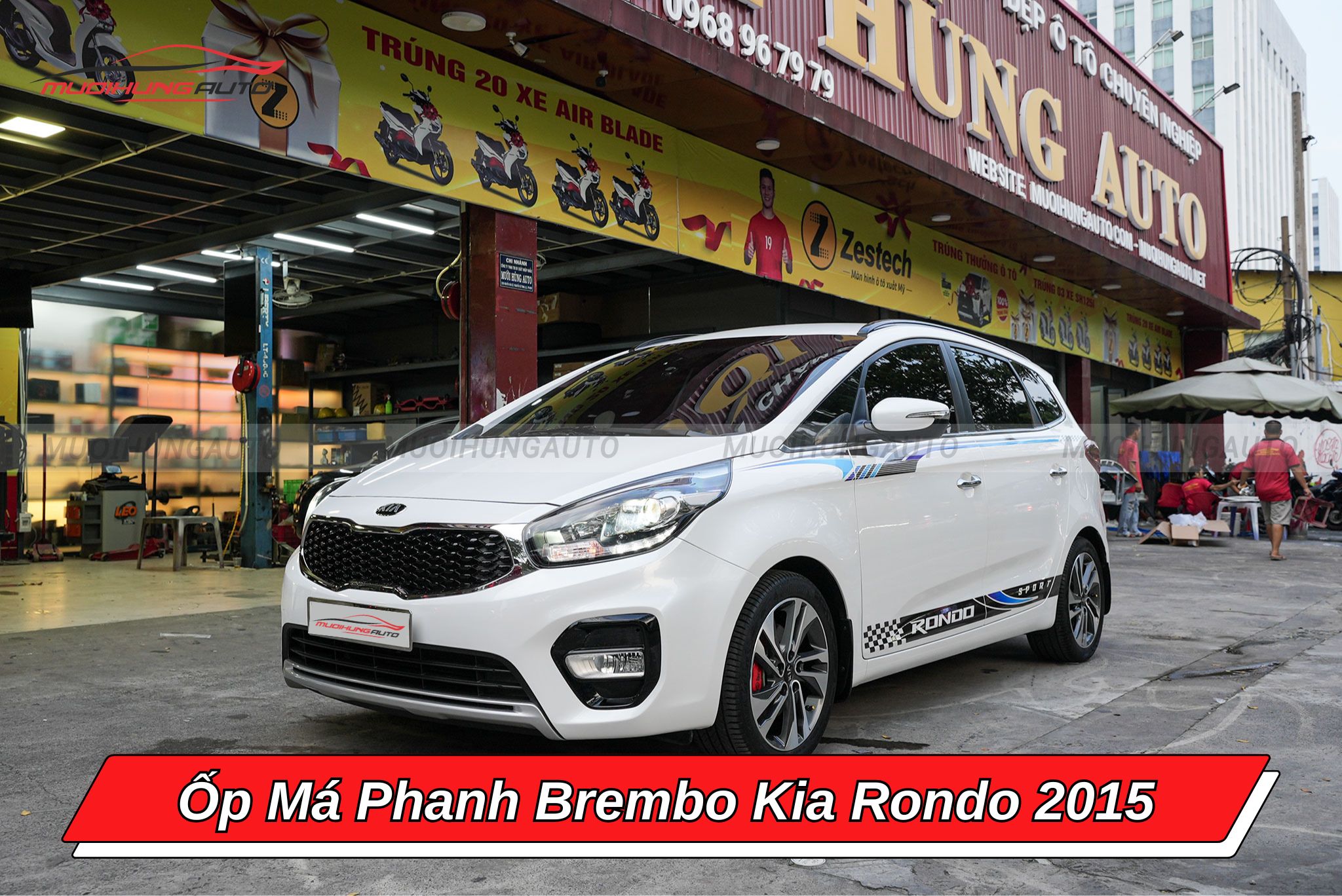 Ốp má phanh Brembo cho ô tô Kia Rondo 2015