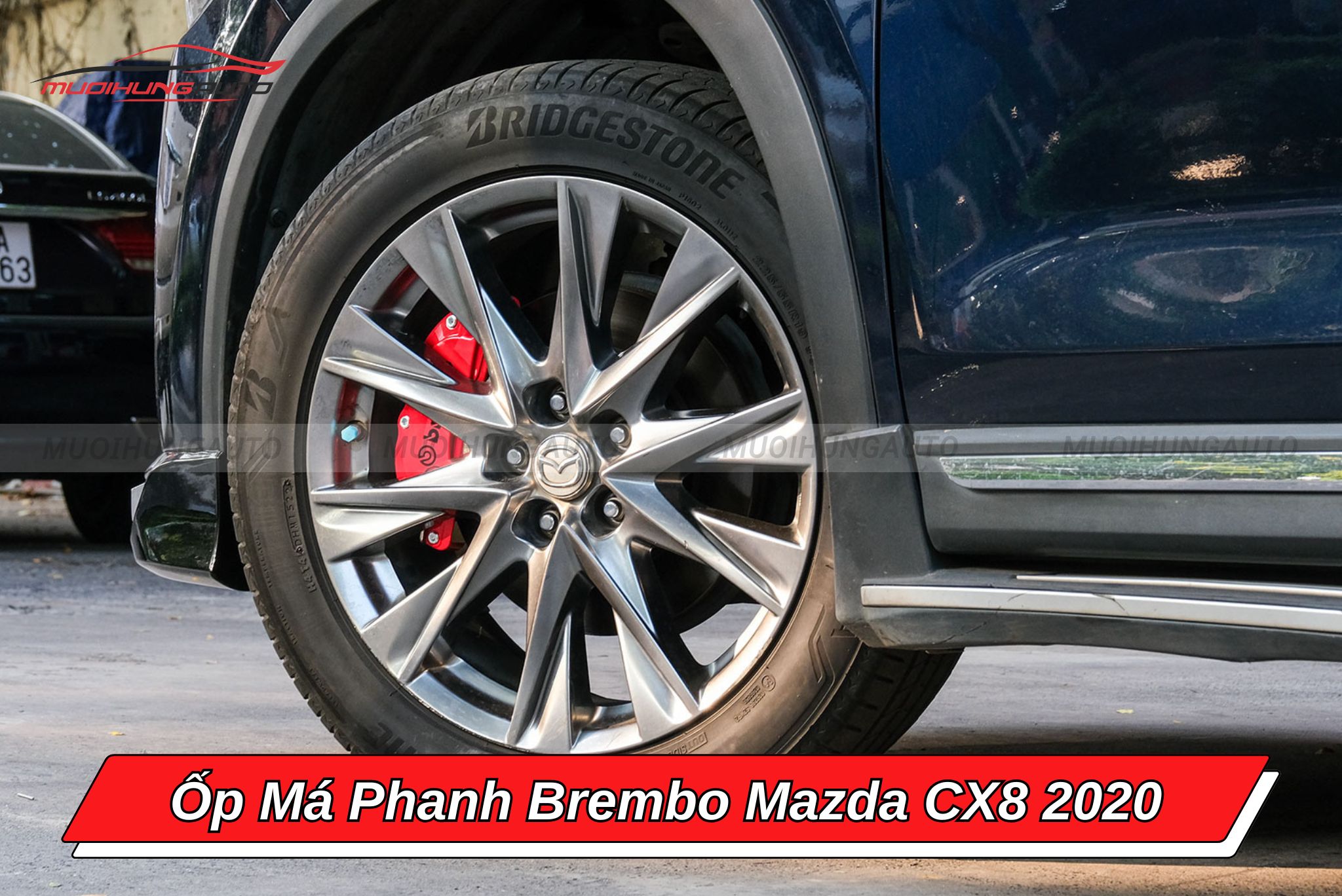 Ốp má phanh Brembo cho ô tô Mazda CX8 2020